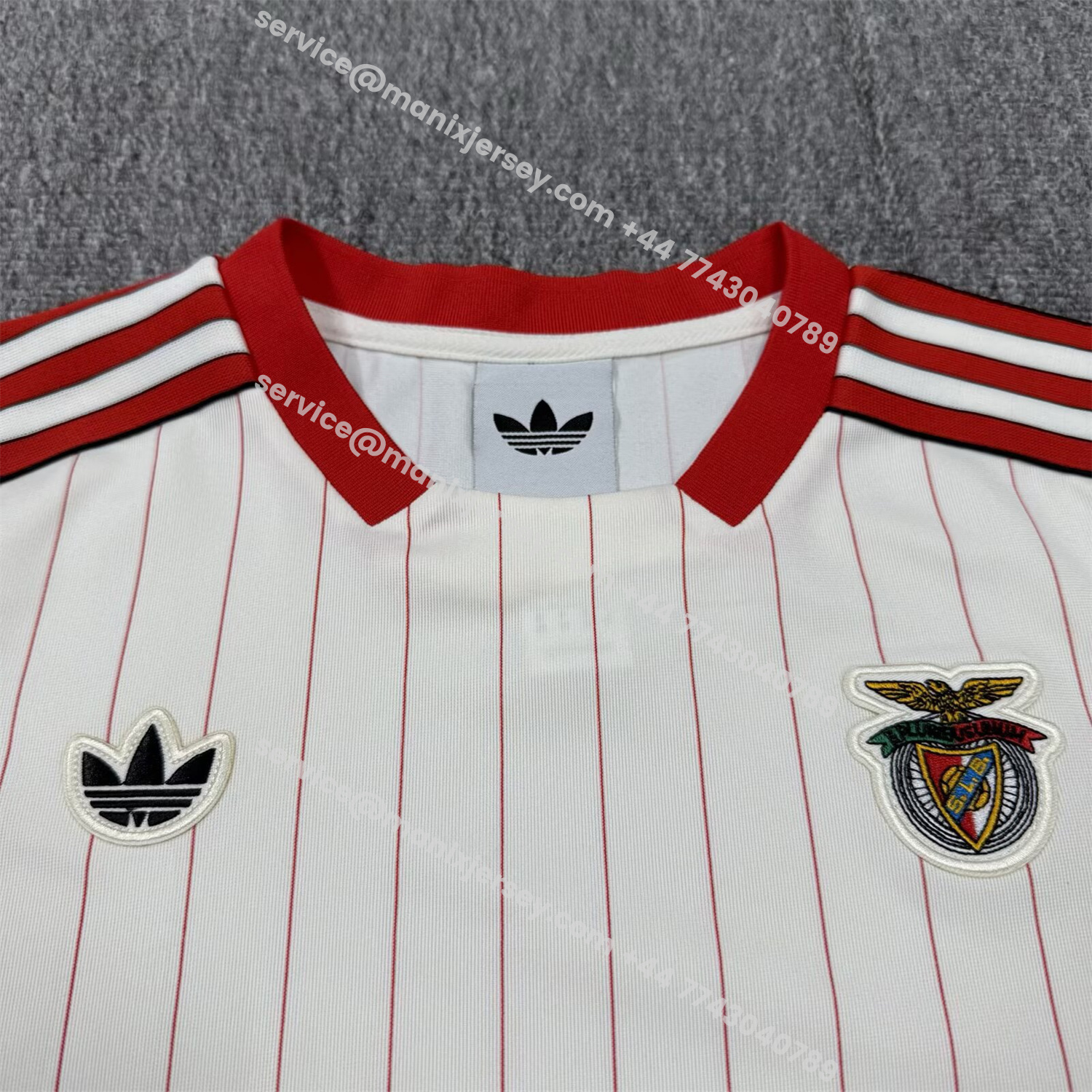 ManixJersey.com | Benfica 25-26 Icon Range Travel White Special Edition Kids Kit -Customize Name, Number and Patch | Worldwide Shipping