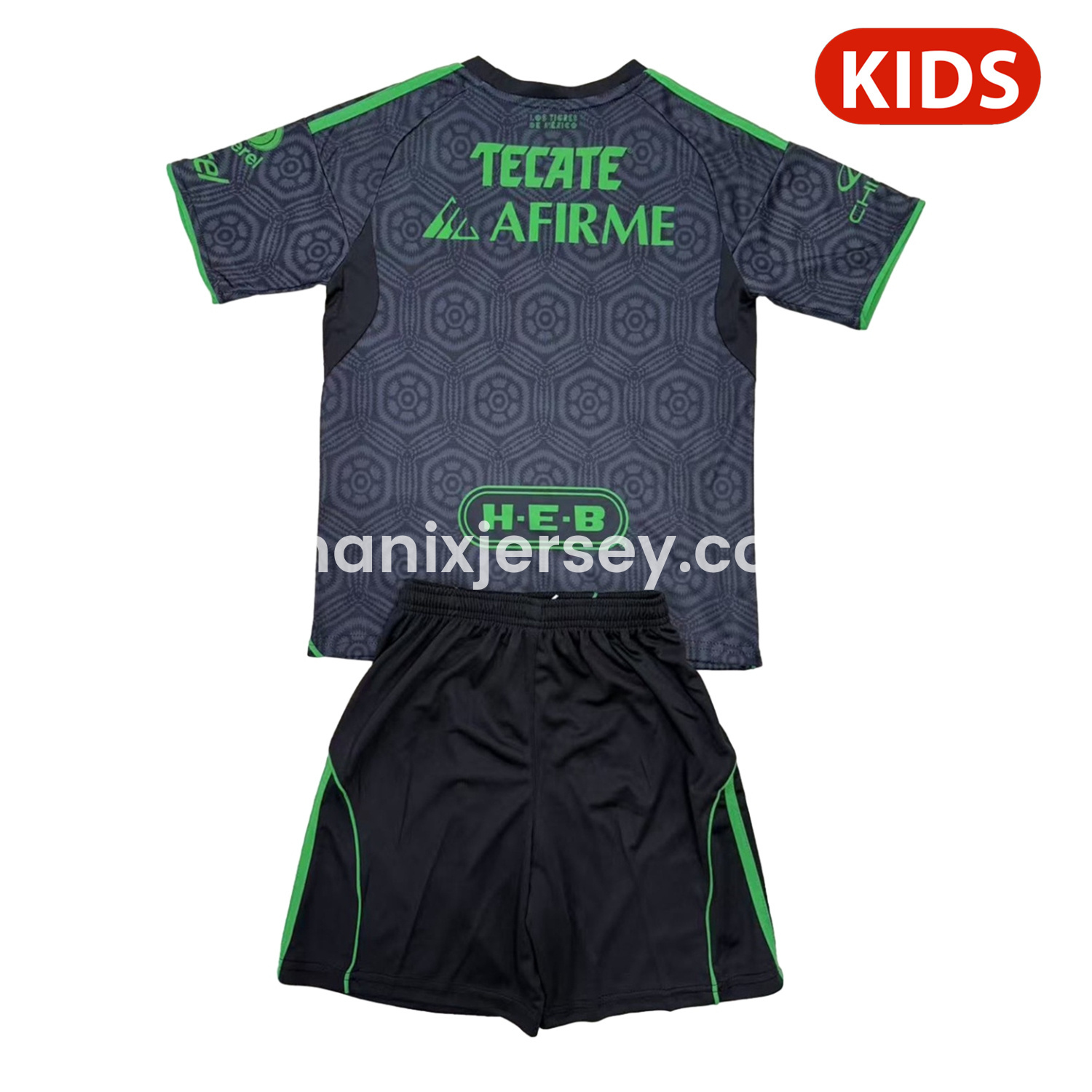 ManixJersey.com | Tigres UANL 25-26 Third Kids Kit -Customize Name, Number and Patch | Worldwide Shipping