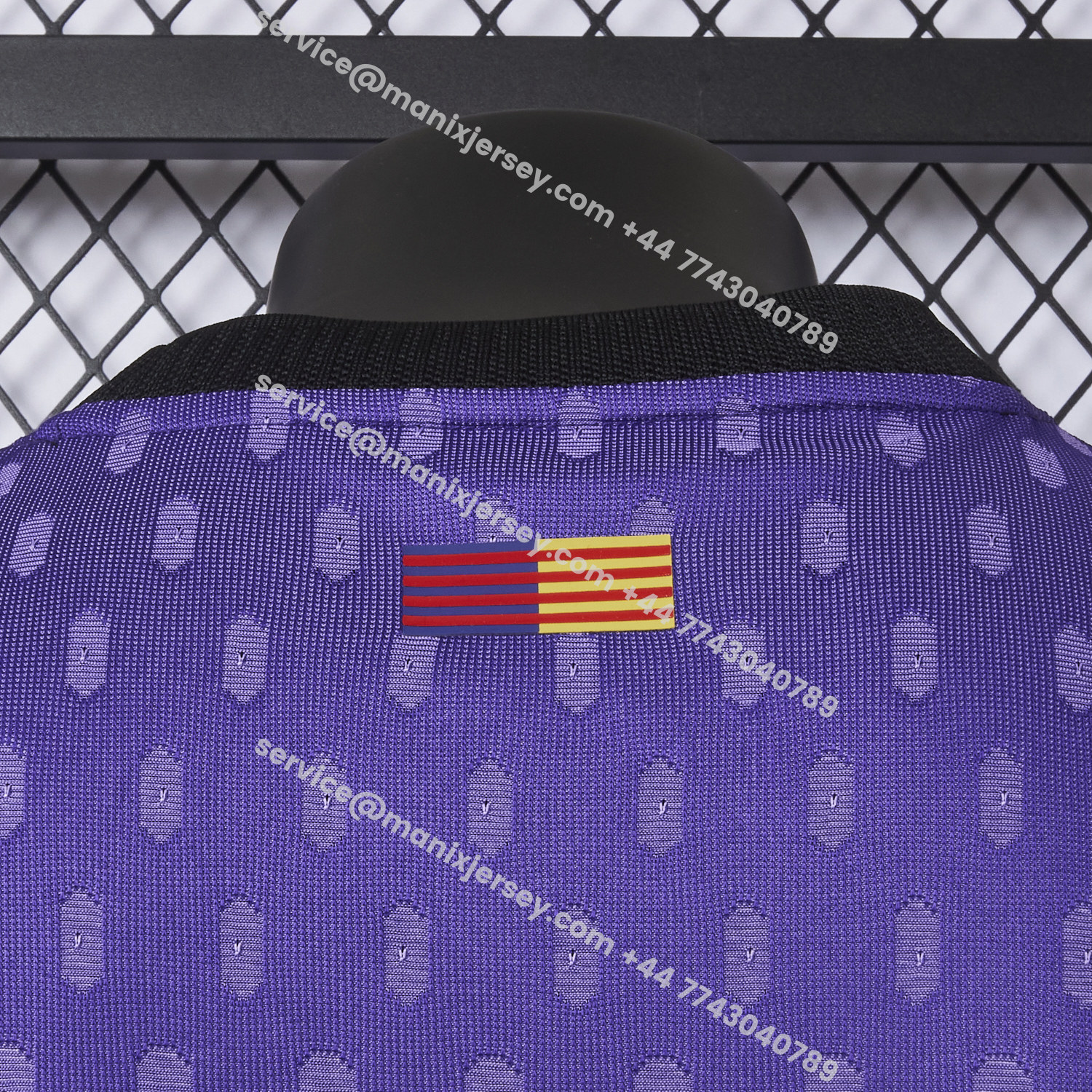 ManixJersey.com | Barcelona 26-27 Away Purple-Black Gradient Jersey - Player Version -Customize Name, Number and Patch | Worldwide Shipping