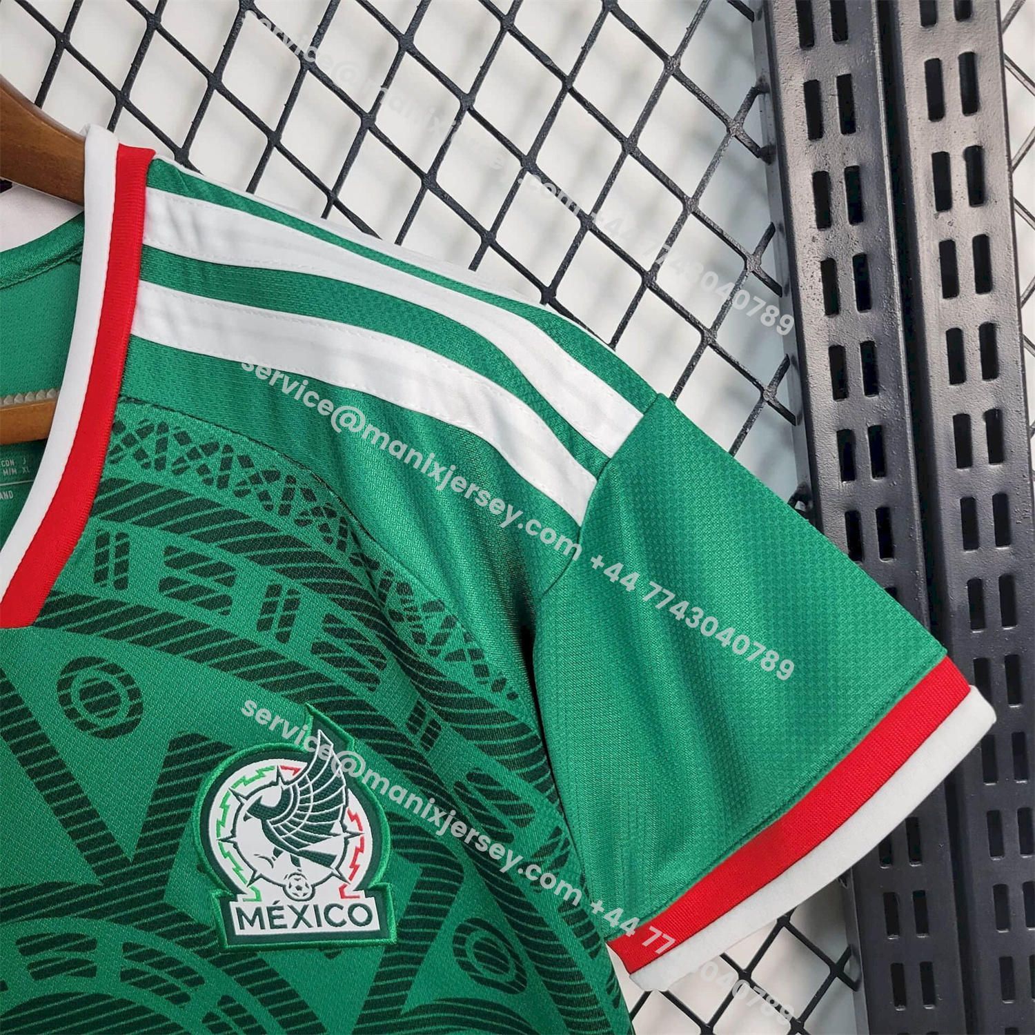 ManixJersey.com | Women's Mexico 2026 Home Jersey - Fans Version -Customize Name, Number and Patch | Worldwide Shipping