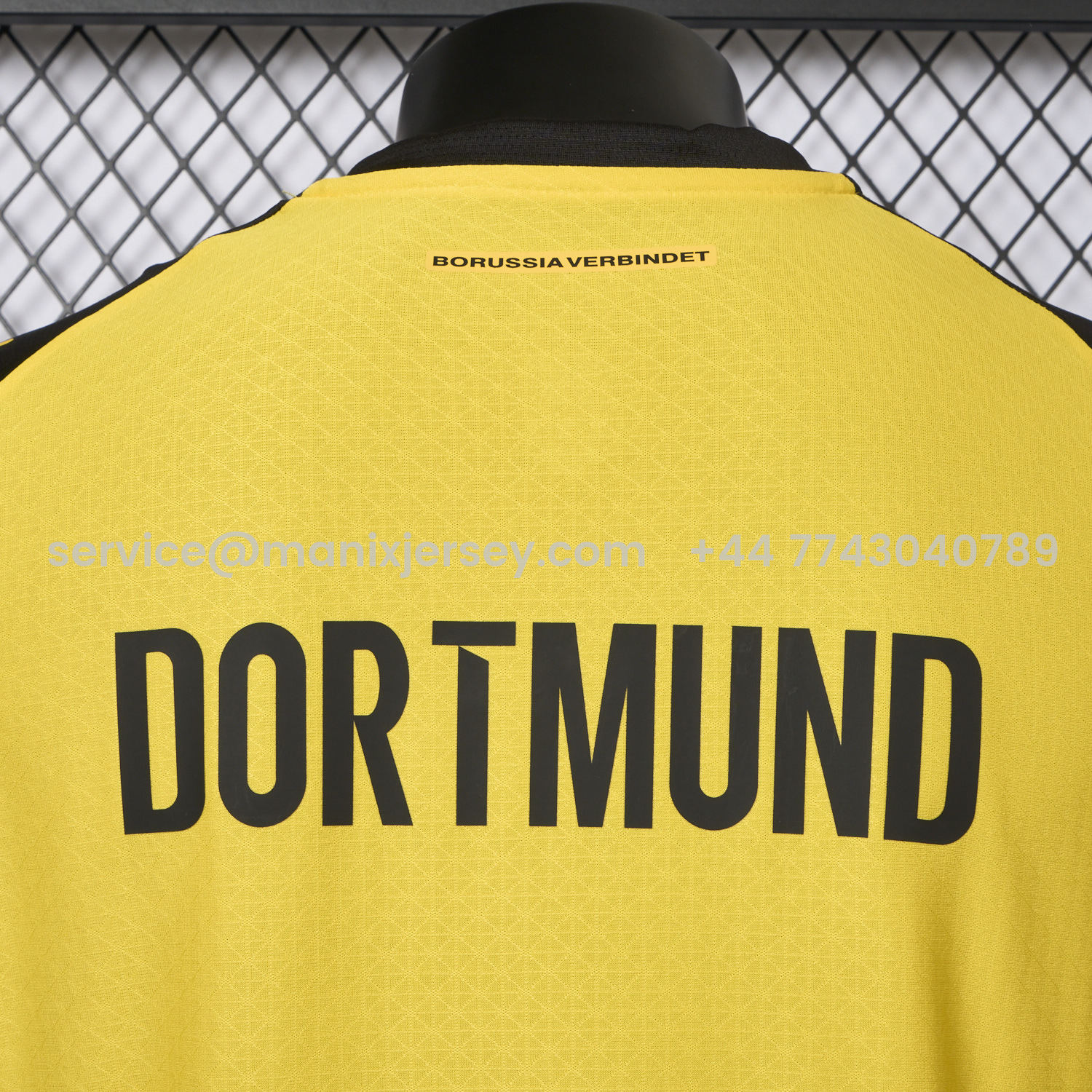 ManixJersey.com | Dortmund 25-26 Home Jersey With Chest Sponsor - Player Version -Customize Name, Number and Patch | Worldwide Shipping