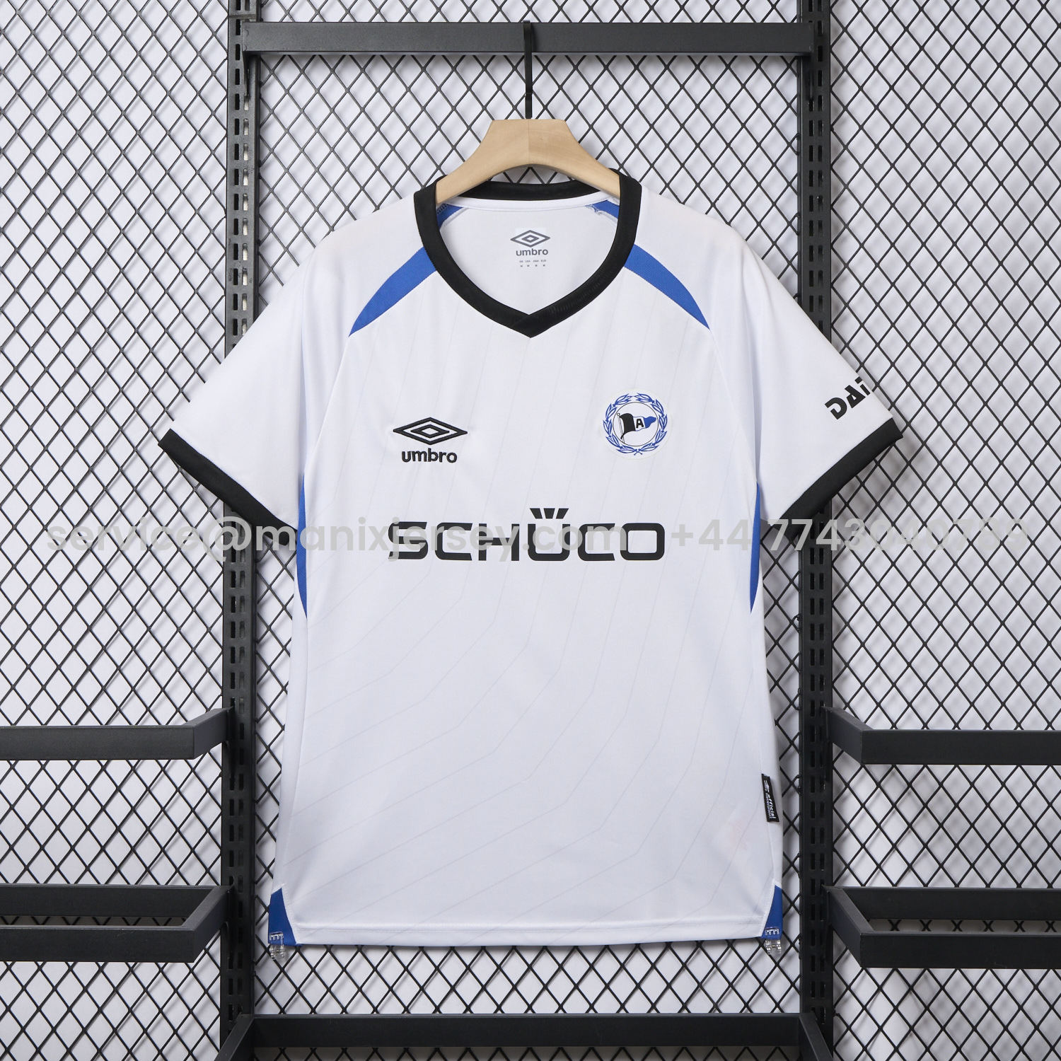 ManixJersey.com | Arminia Bielefeld 25-26 Away Jersey - Fans Version -Customize Name, Number and Patch | Worldwide Shipping