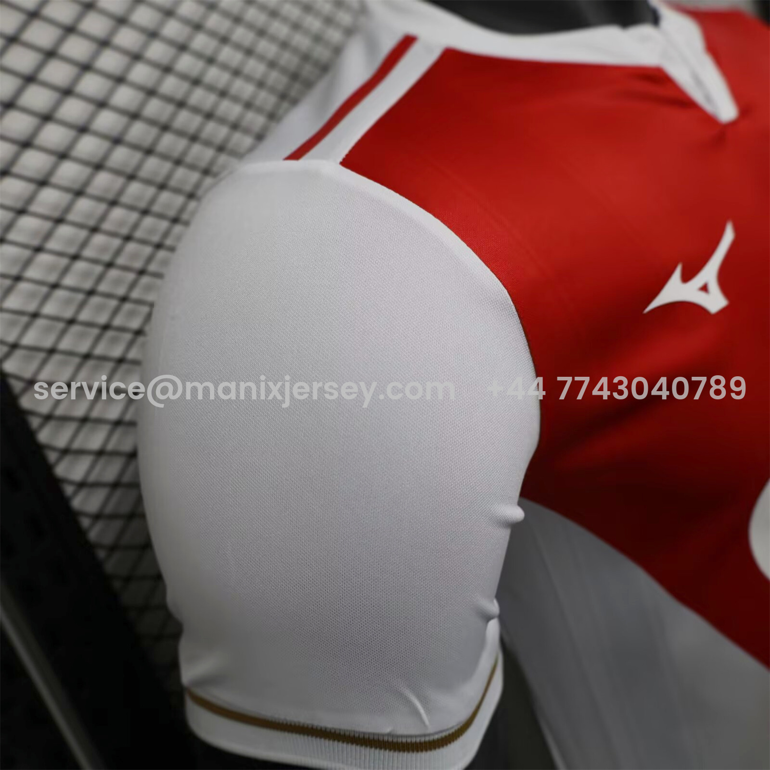 ManixJersey.com | AS Monaco 25-26 Home Jersey - Player Version -Customize Name, Number and Patch | Worldwide Shipping