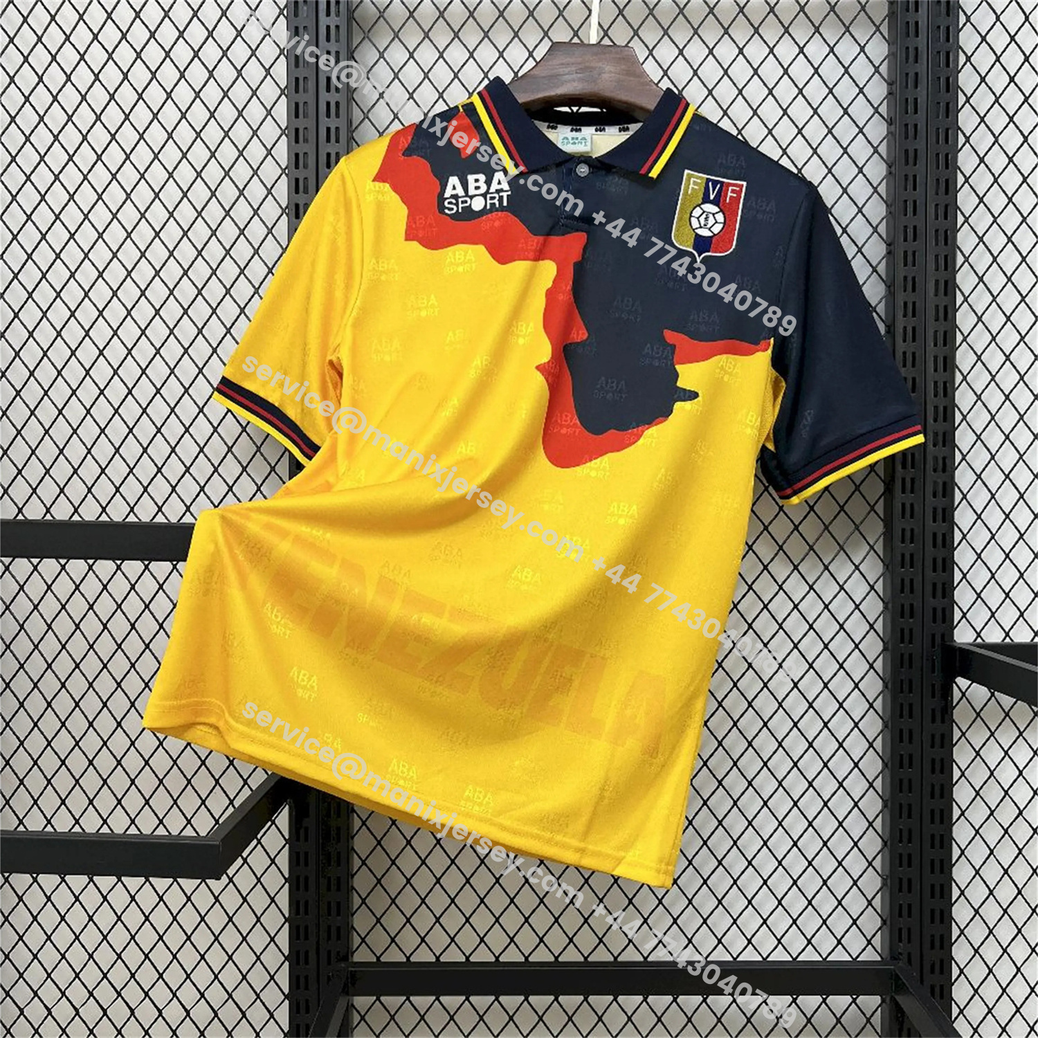 ManixJersey.com | Retro Venezuela 1998 Away Jersey -Customize Name, Number and Patch | Worldwide Shipping