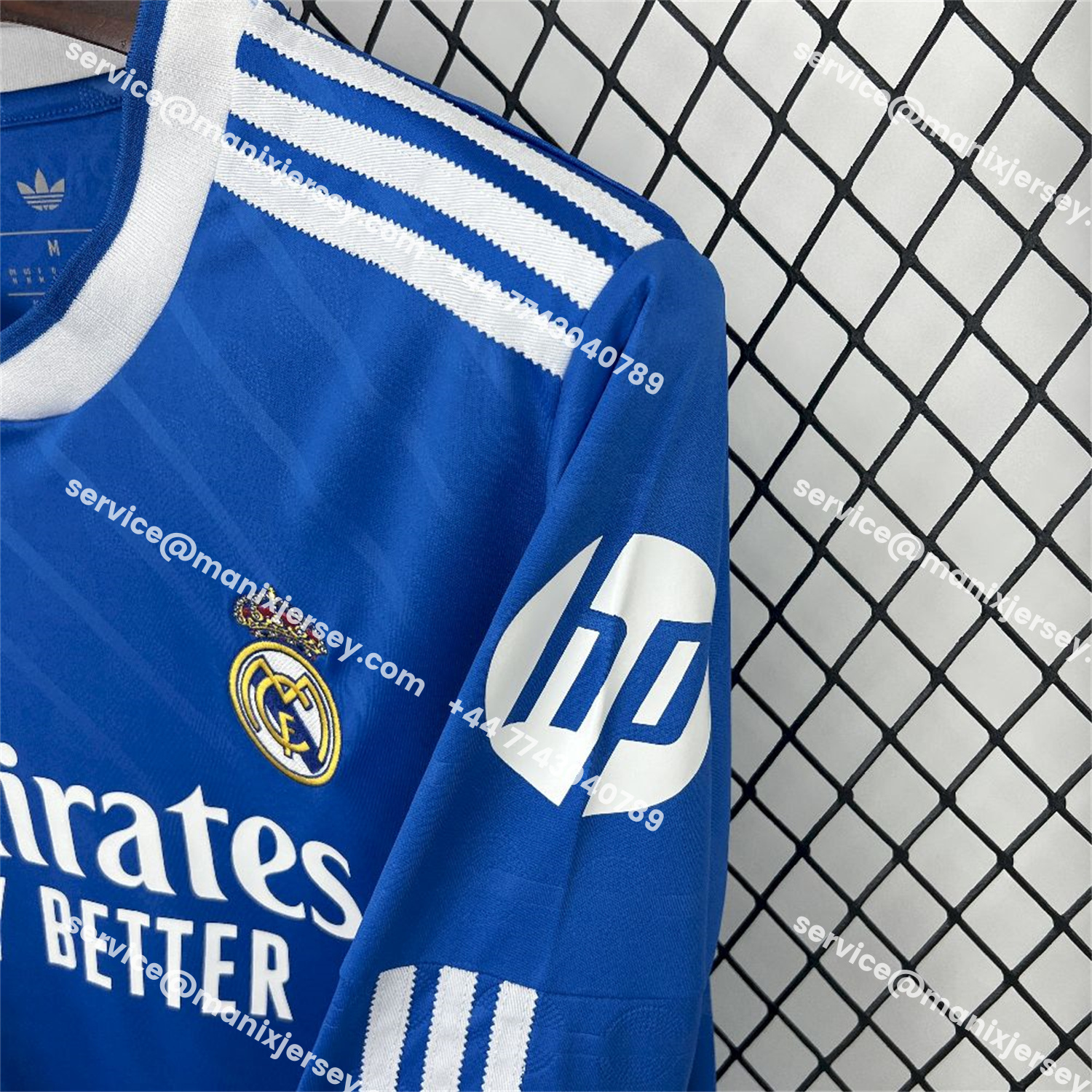 ManixJersey.com | Real Madrid 25-26 Third Long Sleeves Jersey - Fans Version -Customize Name, Number and Patch | Worldwide Shipping