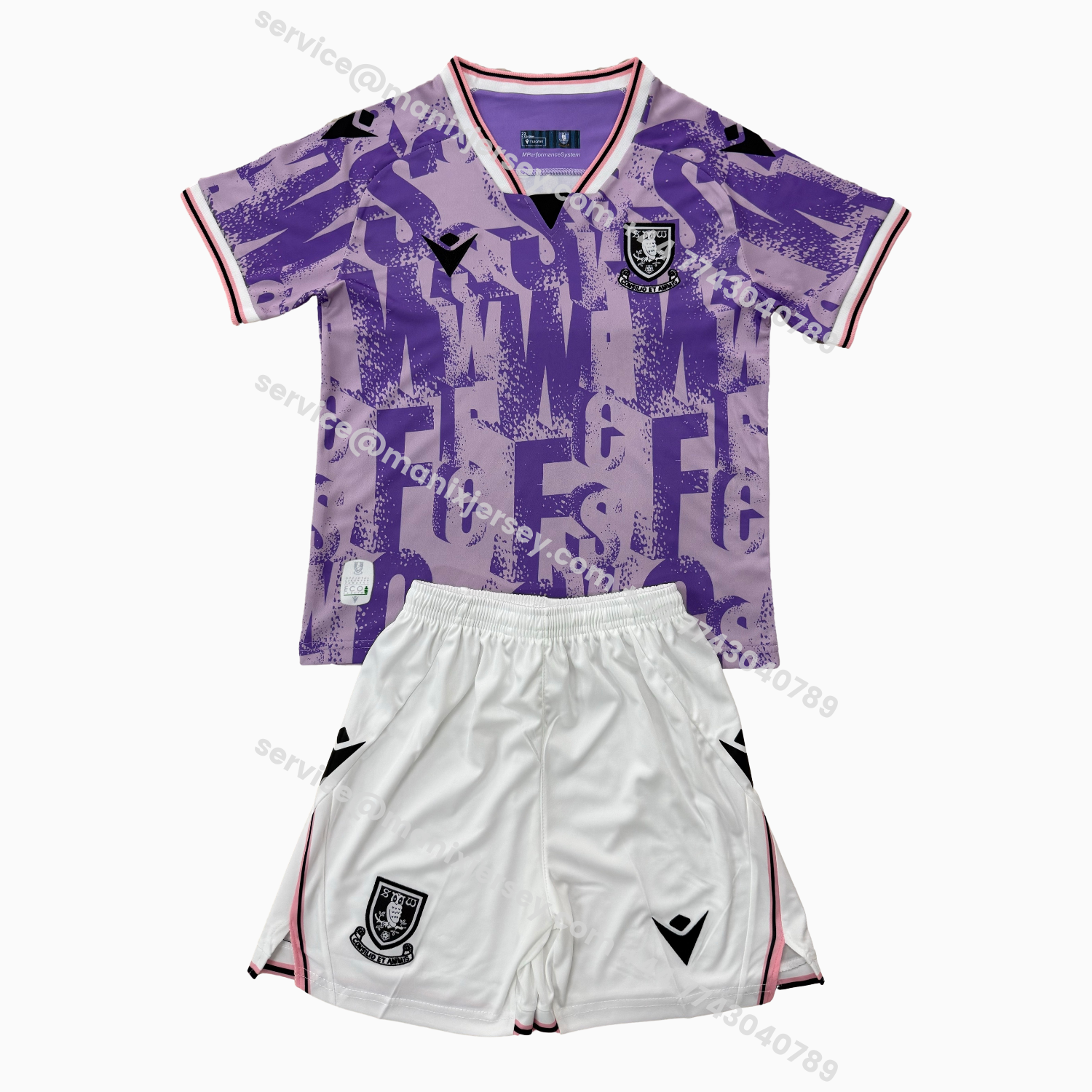 ManixJersey.com | Sheffield Wednesday 25-26 Away Men's Adult Jersey Set - Fans Version -Customize Name, Number and Patch | Worldwide Shipping