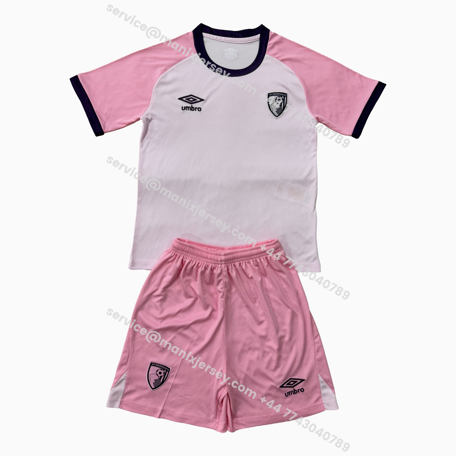 ManixJersey.com | Bournemouth 25-26 Third Kids Kit -Customize Name, Number and Patch | Worldwide Shipping