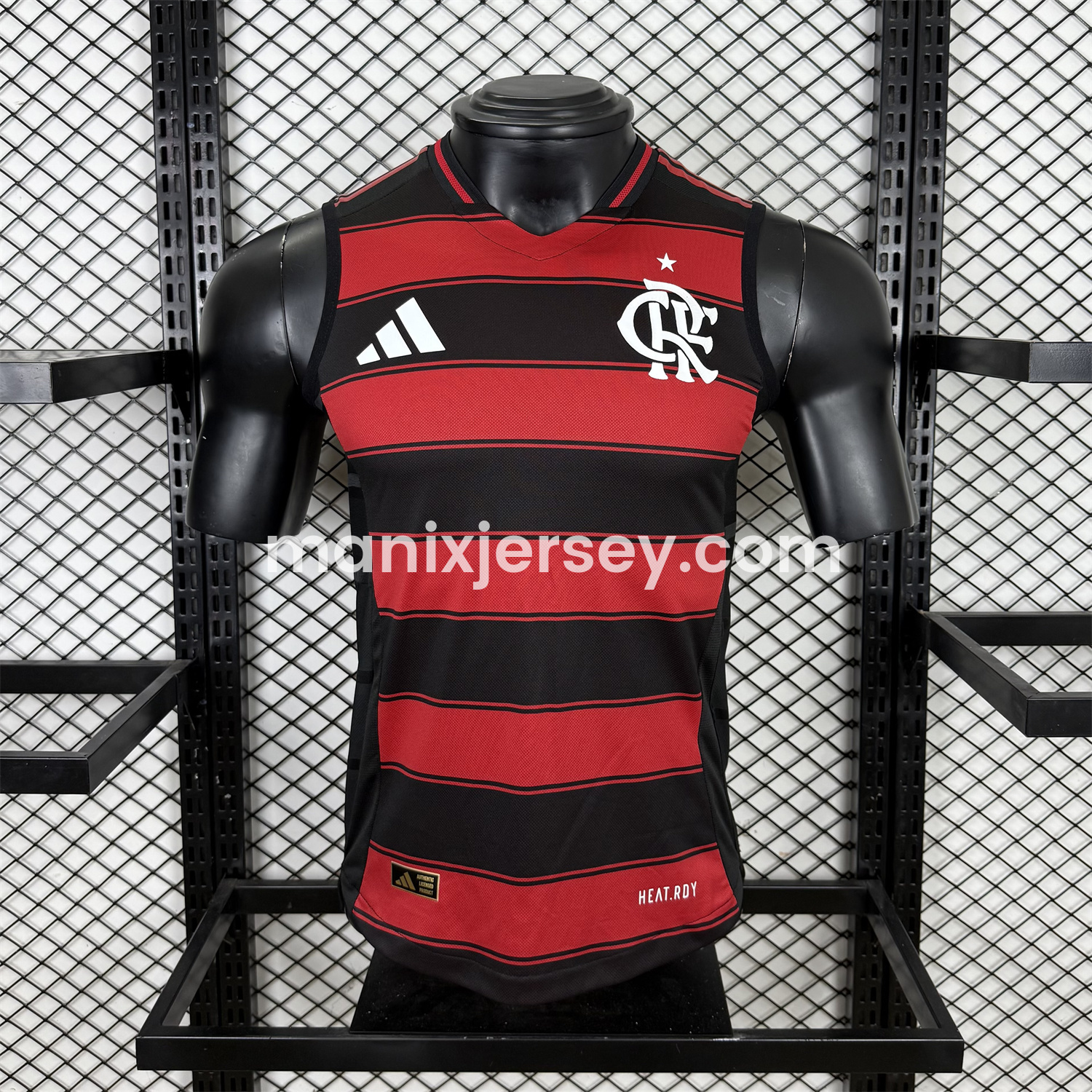 ManixJersey.com | Flamengo 25-26 Home Unsponsored Vest - Player Version -Customize Name, Number and Patch | Worldwide Shipping