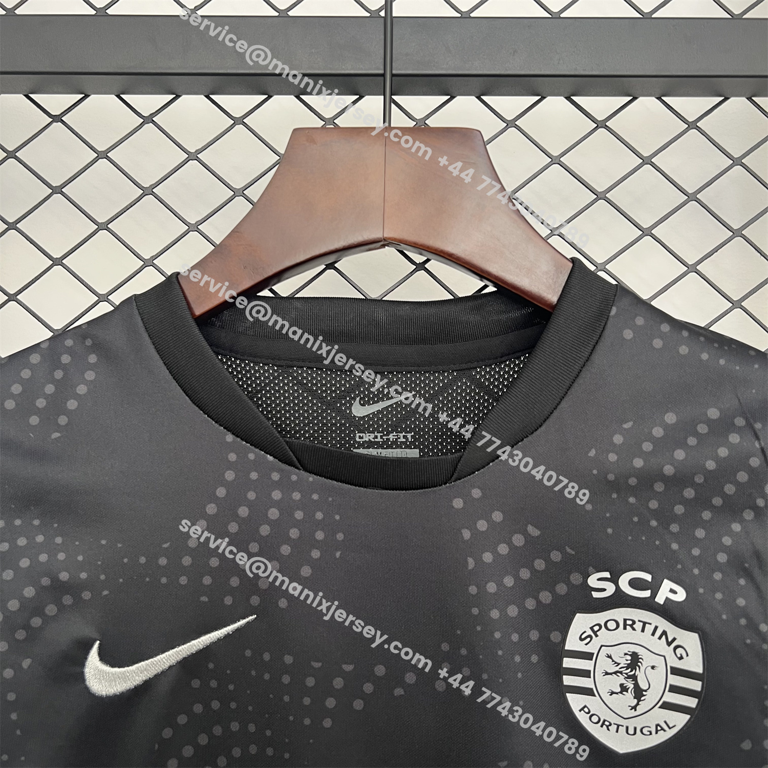 ManixJersey.com | Sporting CP 25-26 Black Special Kids Kit -Customize Name, Number and Patch | Worldwide Shipping
