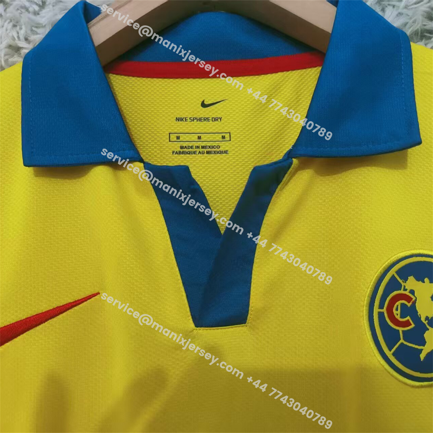ManixJersey.com | Retro Club América 2006-07 Home Jersey -Customize Name, Number and Patch | Worldwide Shipping
