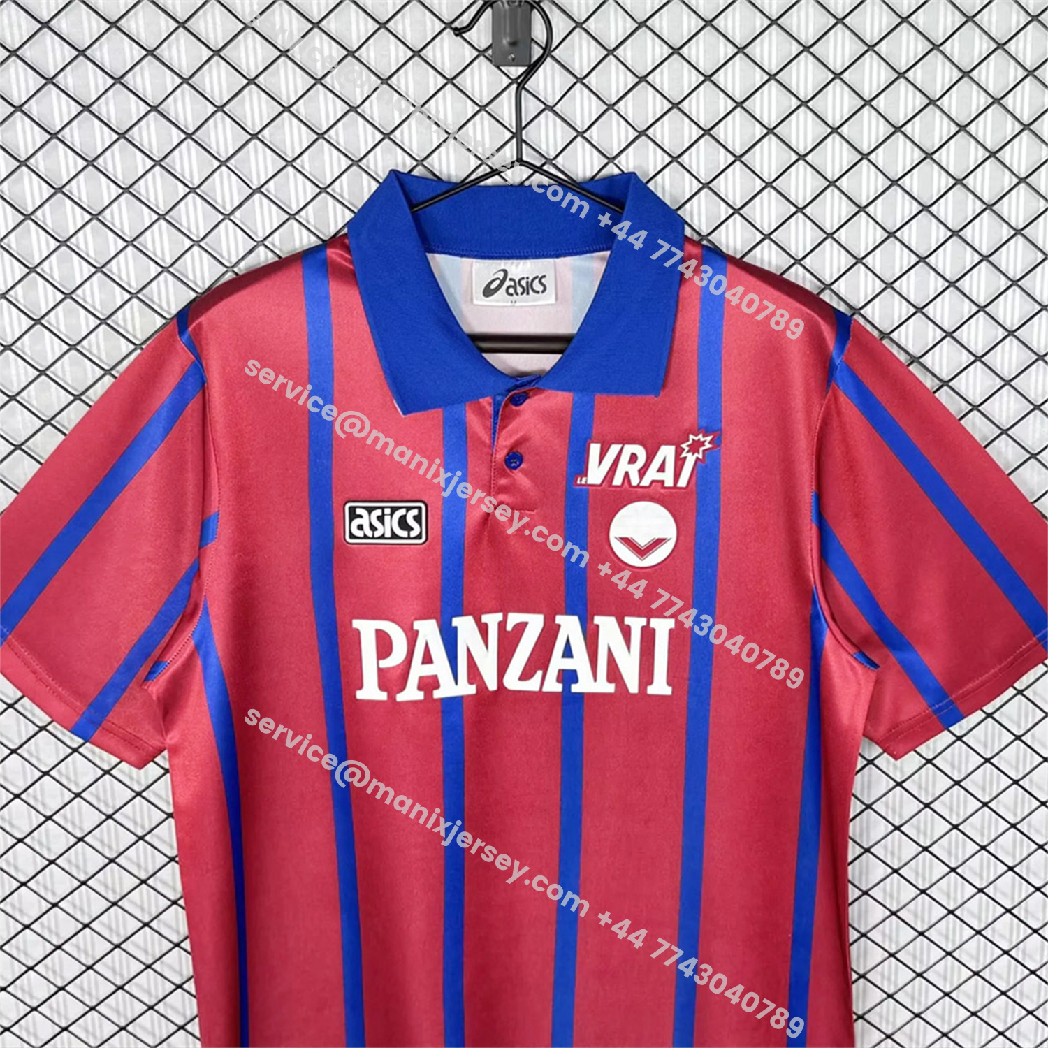ManixJersey.com | Retro FC Girondins de Bordeaux 1994-95 Home Jersey -Customize Name, Number and Patch | Worldwide Shipping