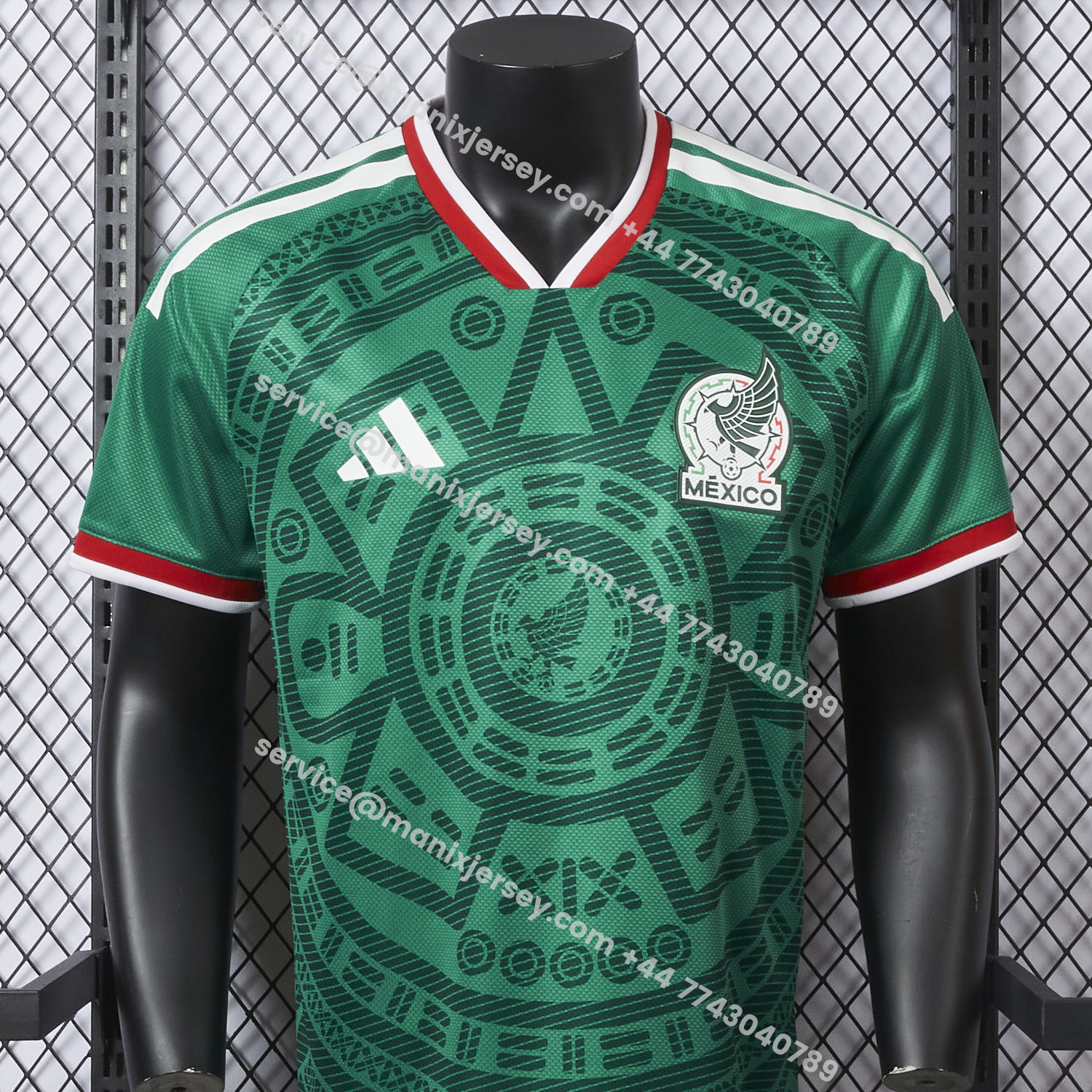ManixJersey.com | Mexico 25-26 Home Jersey (Leaked Version) - Player Version -Customize Name, Number and Patch | Worldwide Shipping