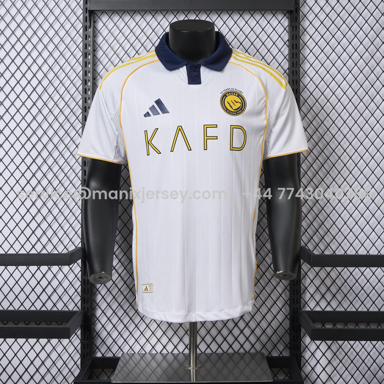 ManixJersey.com | Al Nassr Riyadh Victory 25-26 Third Jersey - Player Version -Customize Name, Number and Patch | Worldwide Shipping