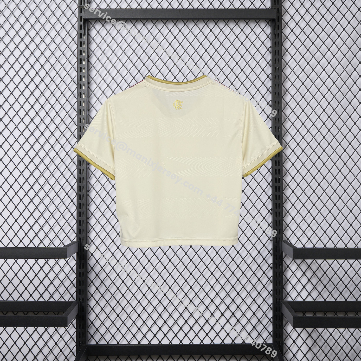 ManixJersey.com | Women's Flamengo 25-26 Third Unsponsored Cropped Jersey -Customize Name, Number and Patch | Worldwide Shipping