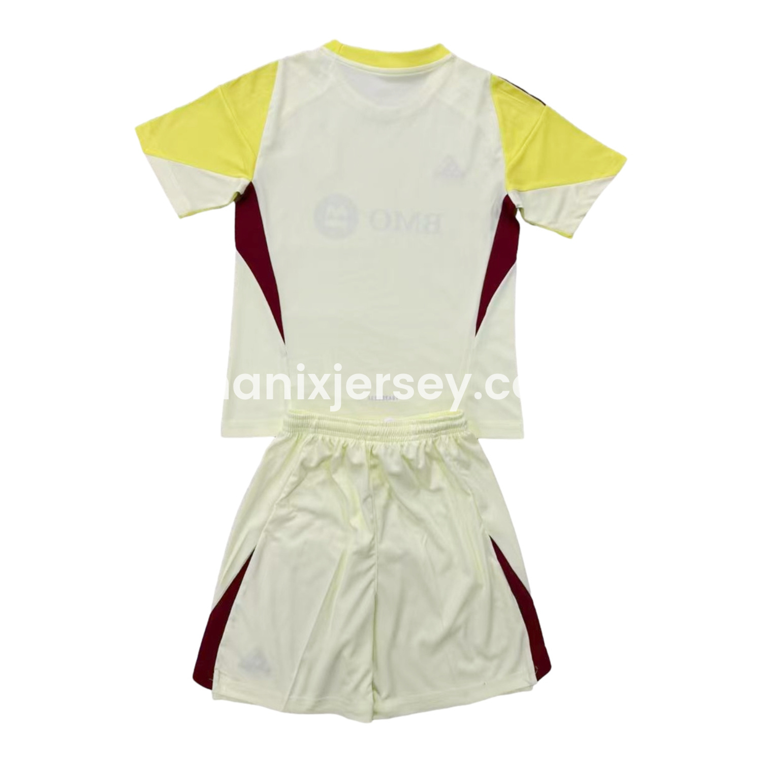 ManixJersey.com | Los Angeles FC 2025 Light Yellow Goalkeeper Men's Adult Jersey Set - Fans Version -Customize Name, Number and Patch | Worldwide Shipping