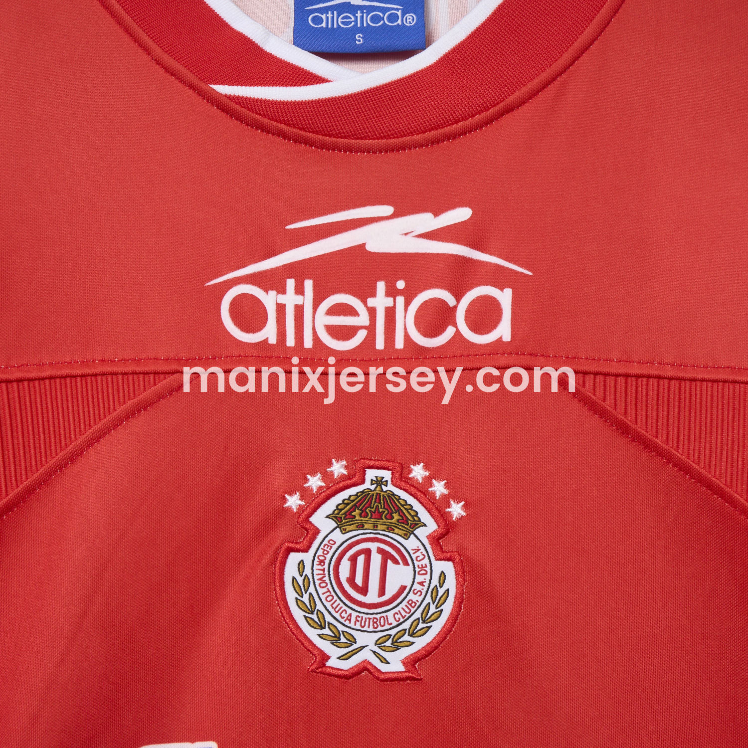 ManixJersey.com | Retro Toluca 2000-01 Home Jersey -Customize Name, Number and Patch | Worldwide Shipping