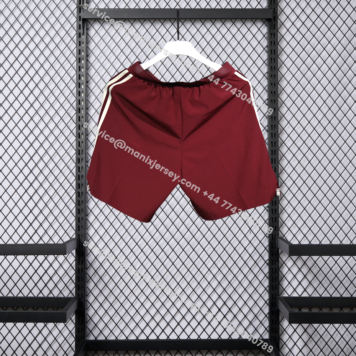 ManixJersey.com | Arsenal 25-26 Third Red Shorts - Player Version -Customize Name, Number and Patch | Worldwide Shipping