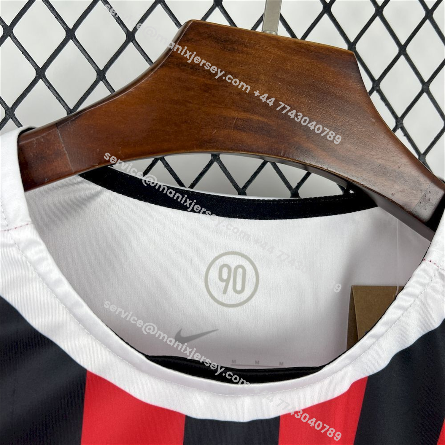 ManixJersey.com | Nike 2026 T90 Black And Red Special Jersey -Customize Name, Number and Patch | Worldwide Shipping