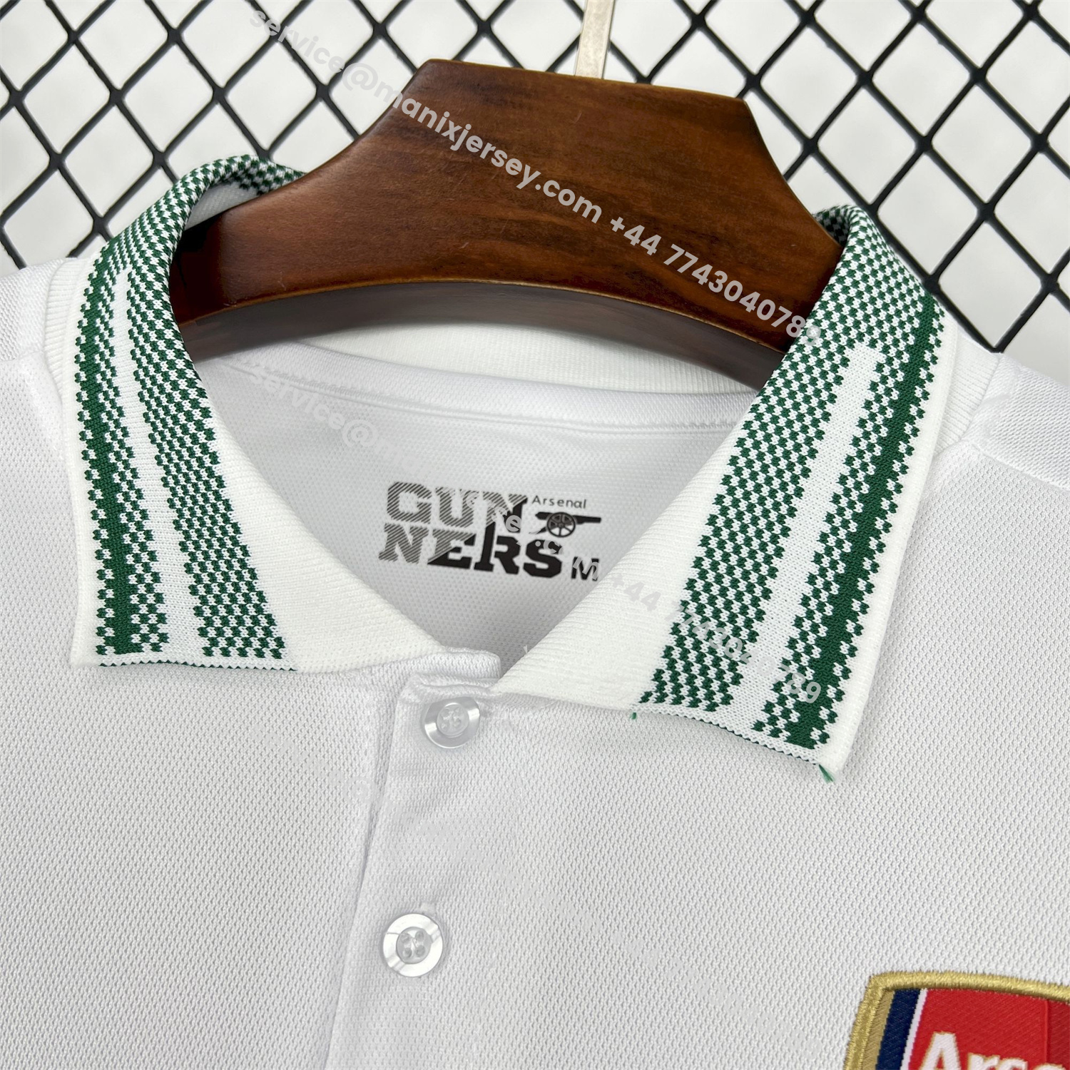 ManixJersey.com | Arsenal 25-26 White Special Jersey - Fans Version -Customize Name, Number and Patch | Worldwide Shipping