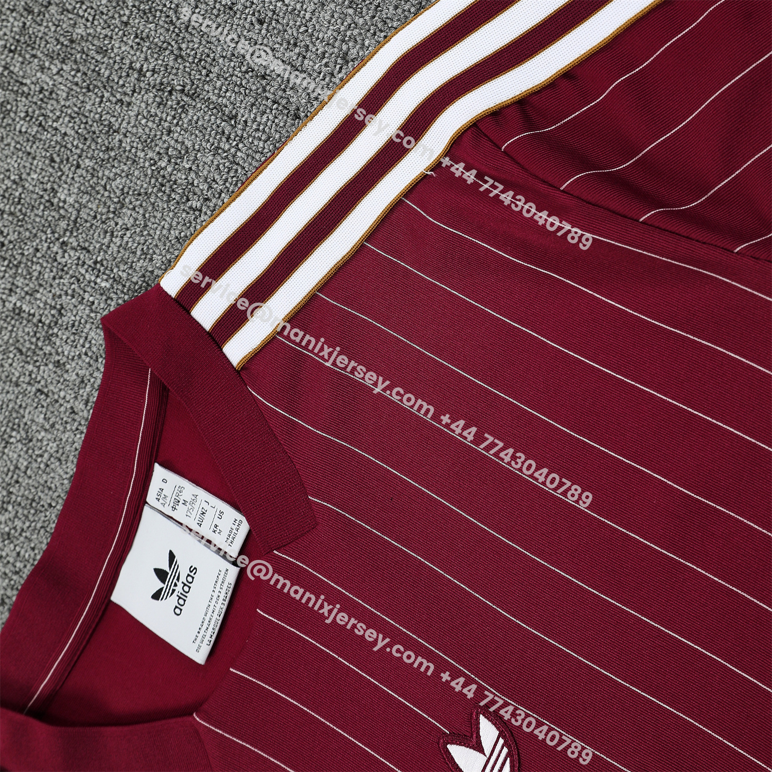 ManixJersey.com | Arsenal 25-26 Short-Sleeve Training Set- Red Top & Red Shorts -Customize Name, Number and Patch | Worldwide Shipping