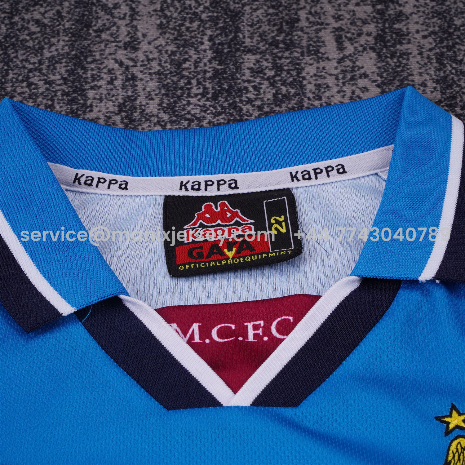 ManixJersey.com | Retro Manchester City 1997-98 Home Kids Kit -Customize Name, Number and Patch | Worldwide Shipping