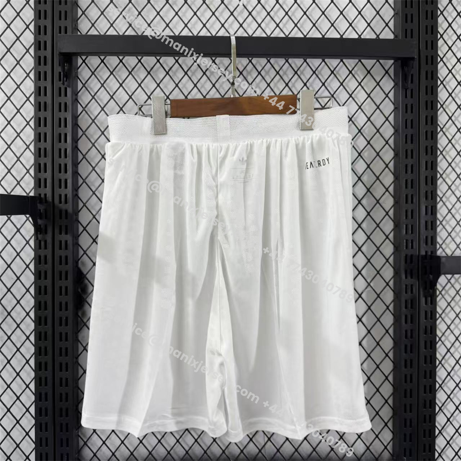 ManixJersey.com | Lyon 25-26 Anniversary White Shorts - Player Version -Customize Name, Number and Patch | Worldwide Shipping