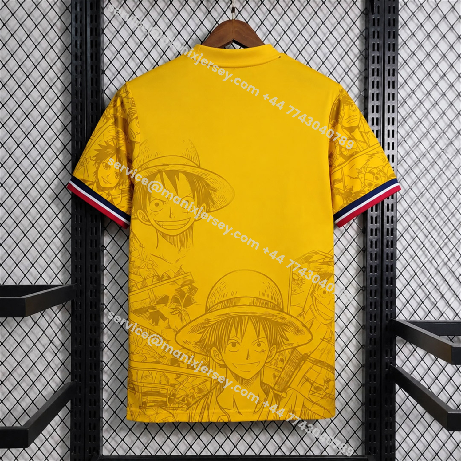 Japan 2026 Red Shirt Luffy Yellow Blue Special Jersey - Fans Version:football jersey mysite: unitedjerseyfootball 邓江浪:football
