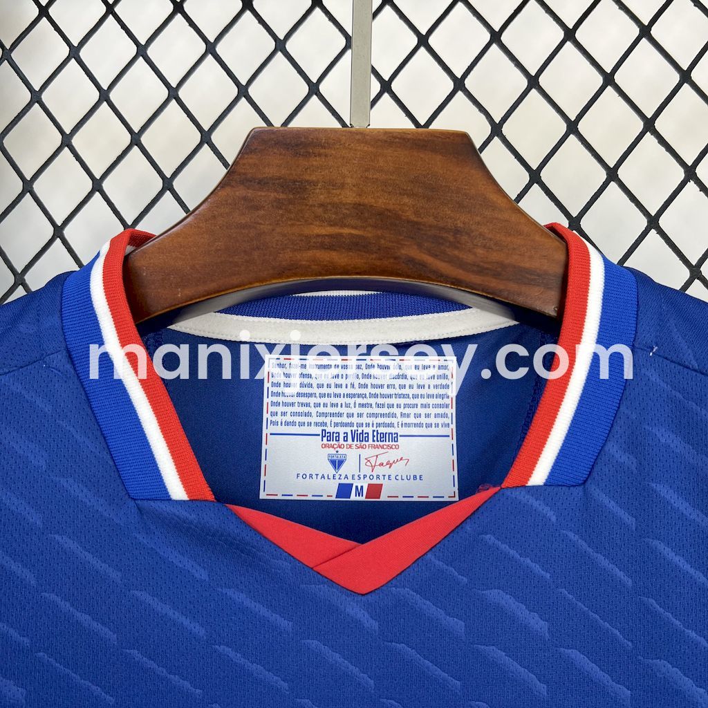 ManixJersey.com | Fortaleza 25-26 Home Jersey - Fans Version -Customize Name, Number and Patch | Worldwide Shipping