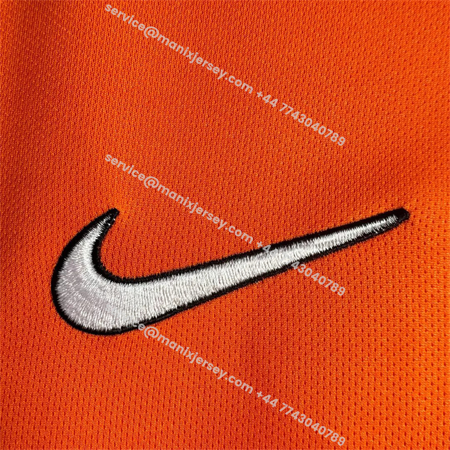 ManixJersey.com | Retro Netherlands 1998 Home Long Sleeves Jersey -Customize Name, Number and Patch | Worldwide Shipping