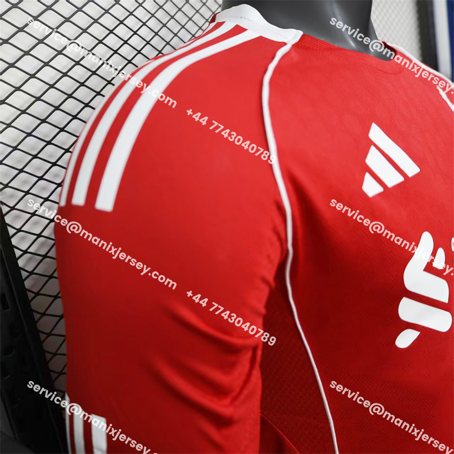 ManixJersey.com | Liver.pool 25-26 Home Long Sleeves Jersey - Player Version -Customize Name, Number and Patch | Worldwide Shipping