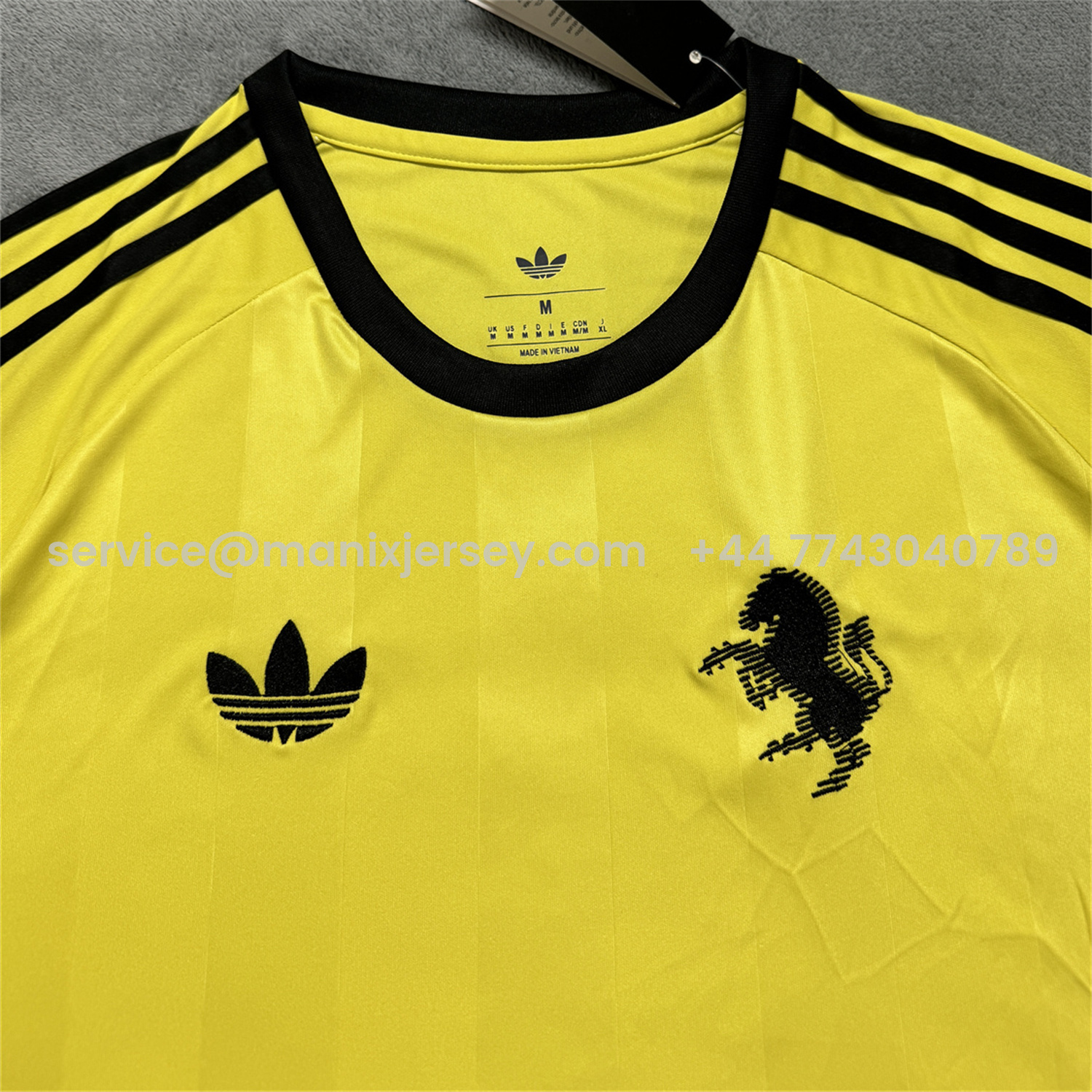 ManixJersey.com | Juventus 25-26 Yellow Goalkeeper Jersey - Fans Version -Customize Name, Number and Patch | Worldwide Shipping