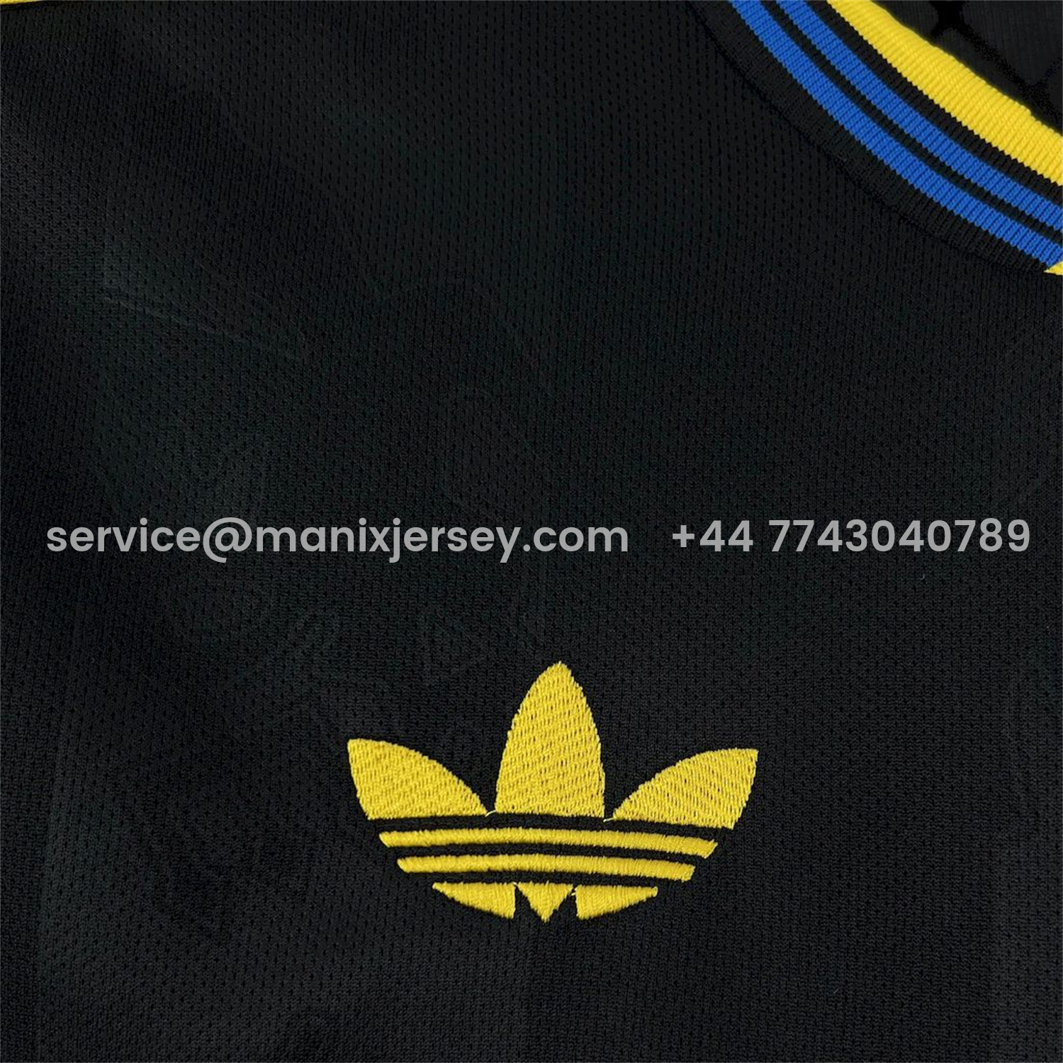 ManixJersey.com | Manchester United 25-26 Third Black Jersey - Fans Version -Customize Name, Number and Patch | Worldwide Shipping