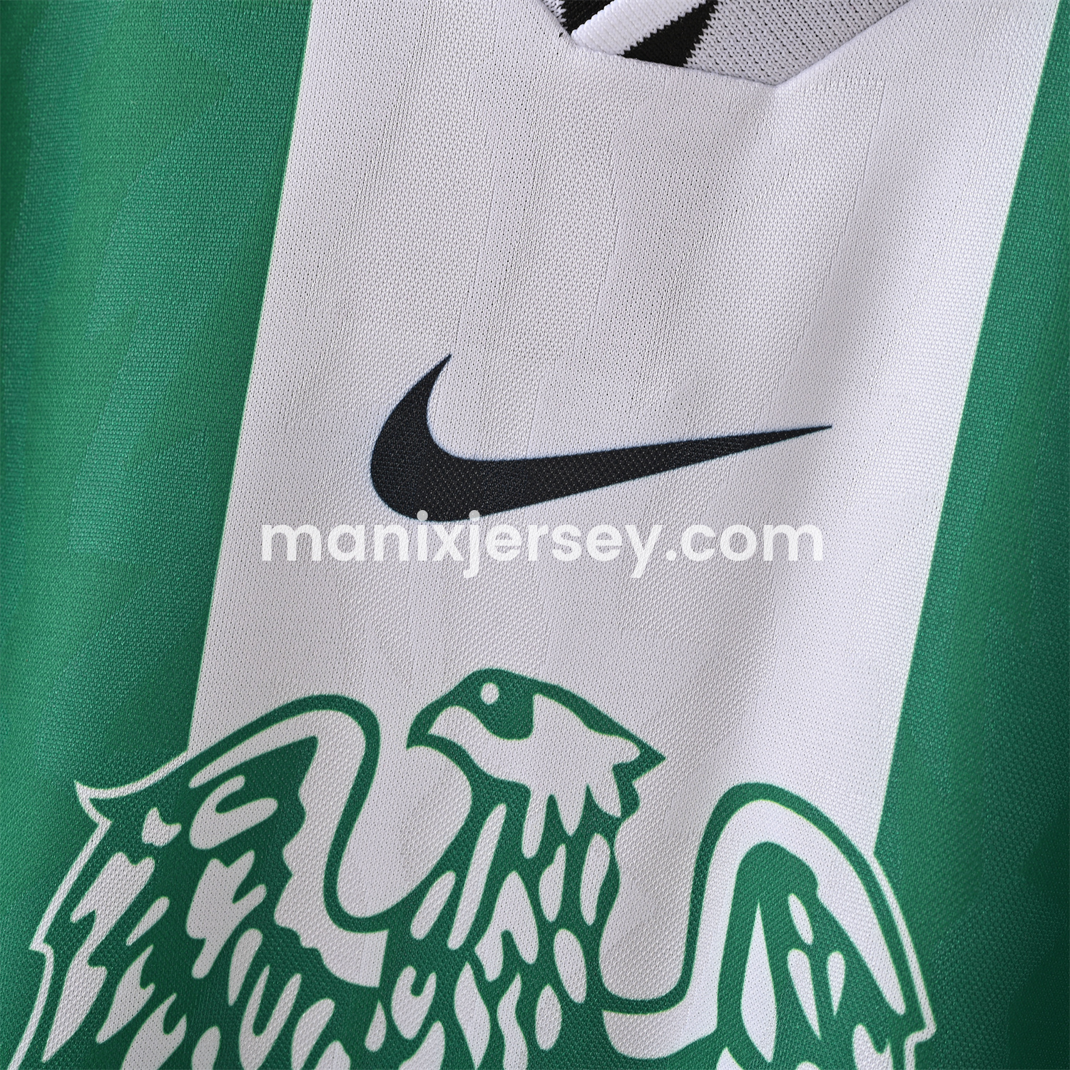 ManixJersey.com | Retro Nigeria 1996 Home Jersey -Customize Name, Number and Patch | Worldwide Shipping