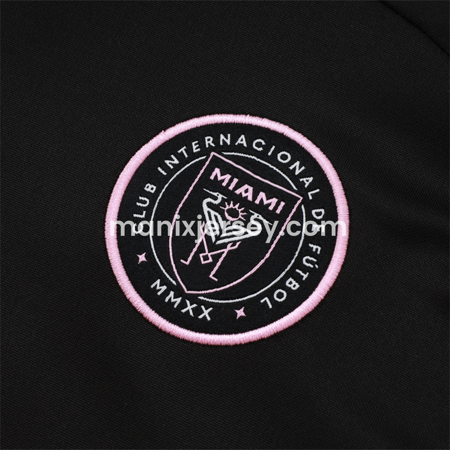 ManixJersey.com | INT M.A.M 25-26 Long Sleeves Training Set - Black Top & Black Pants -Customize Name, Number and Patch | Worldwide Shipping