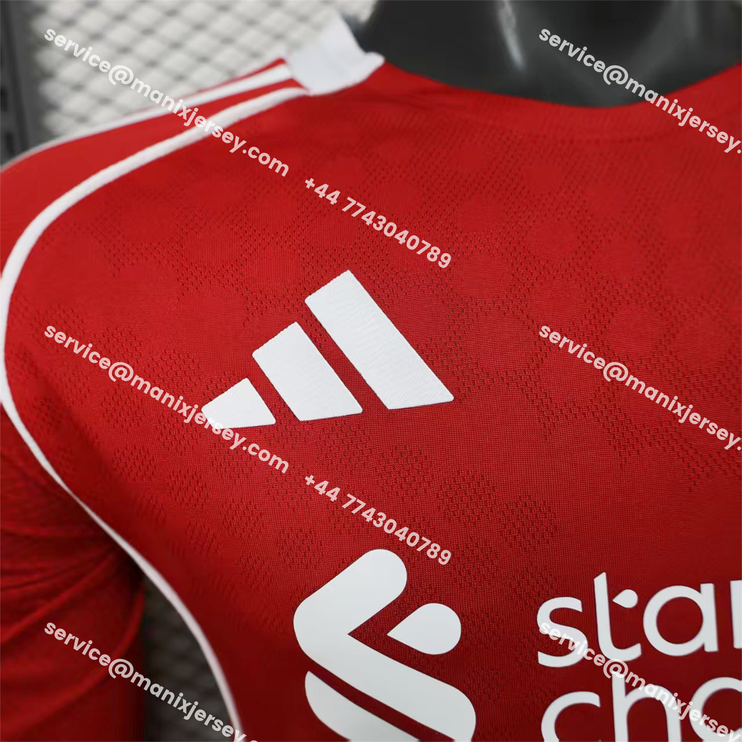 ManixJersey.com | Liver.pool 25-26 Home Long Sleeves Jersey - Player Version -Customize Name, Number and Patch | Worldwide Shipping