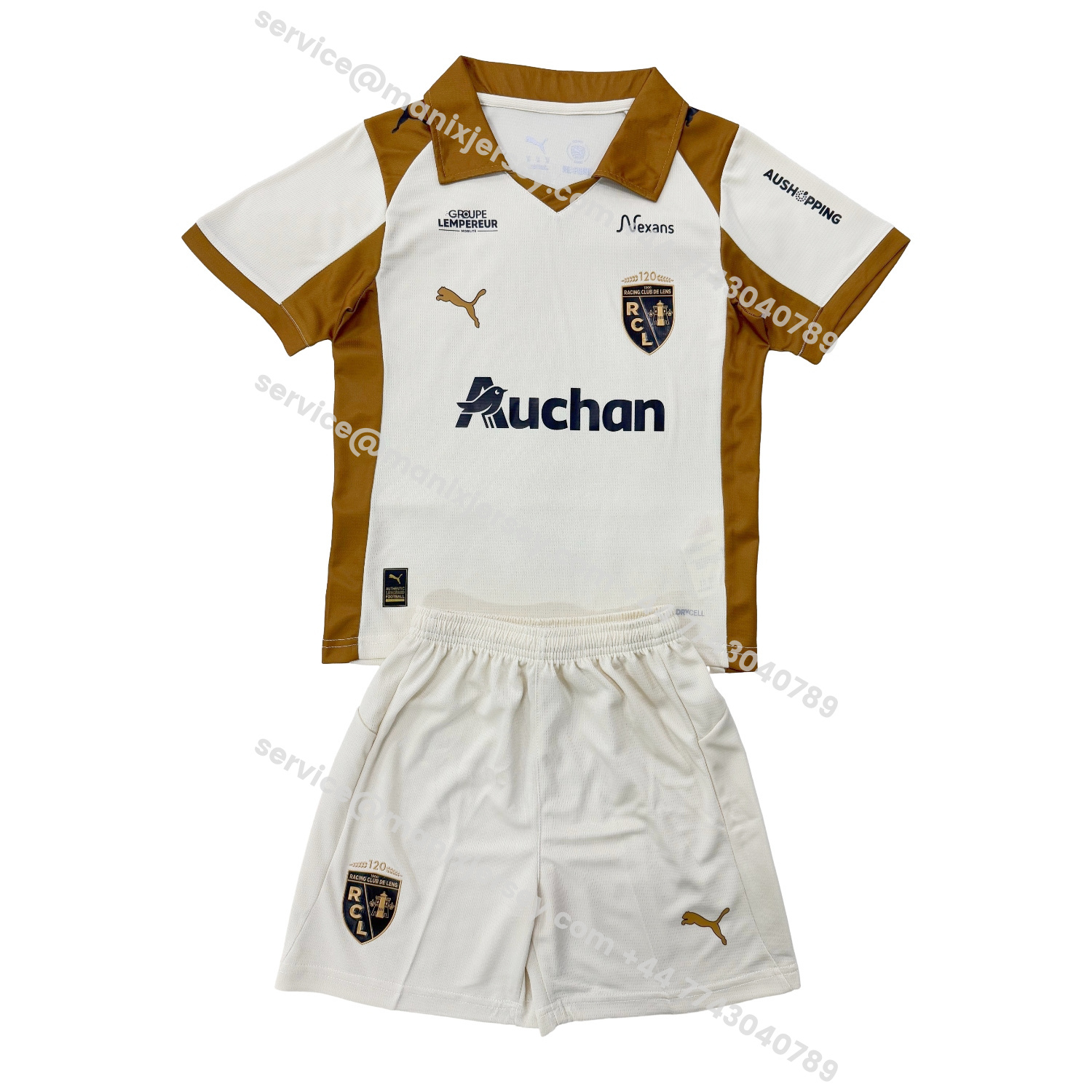 ManixJersey.com | RC Lens 25-26 Third Men's Adult Jersey Set - Fans Version -Customize Name, Number and Patch | Worldwide Shipping