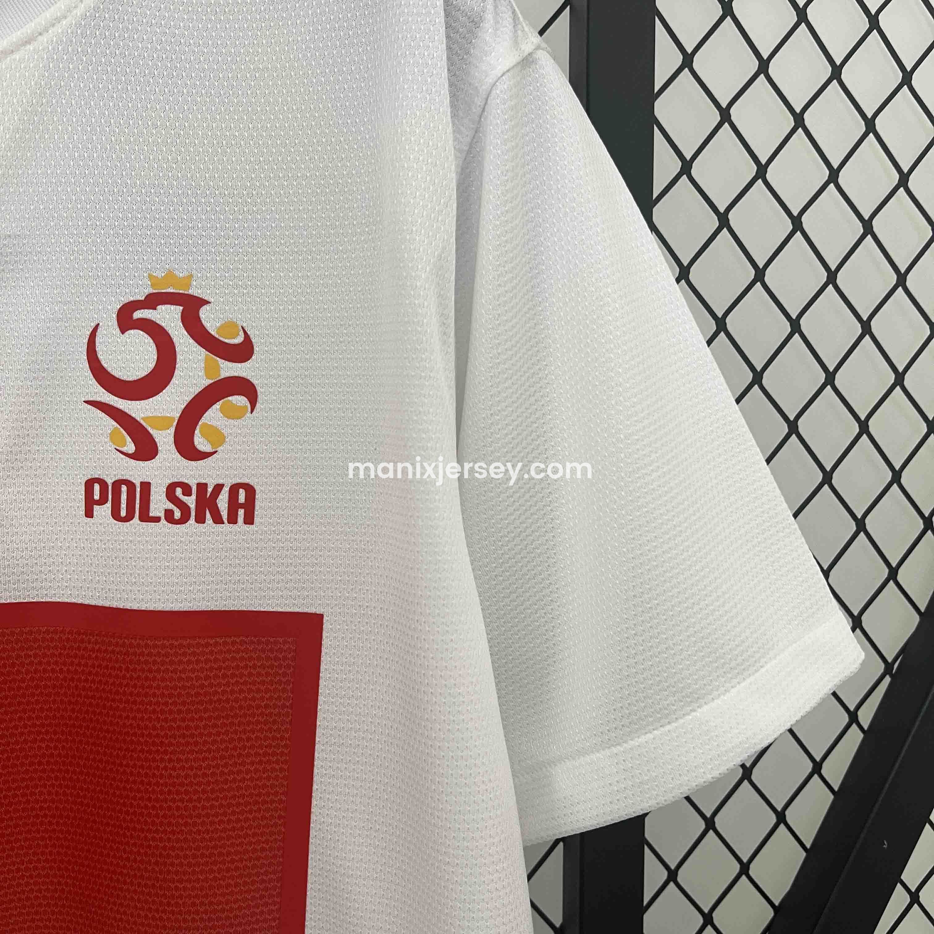 ManixJersey.com | Retro Poland 2012 Home Jersey -Customize Name, Number and Patch | Worldwide Shipping