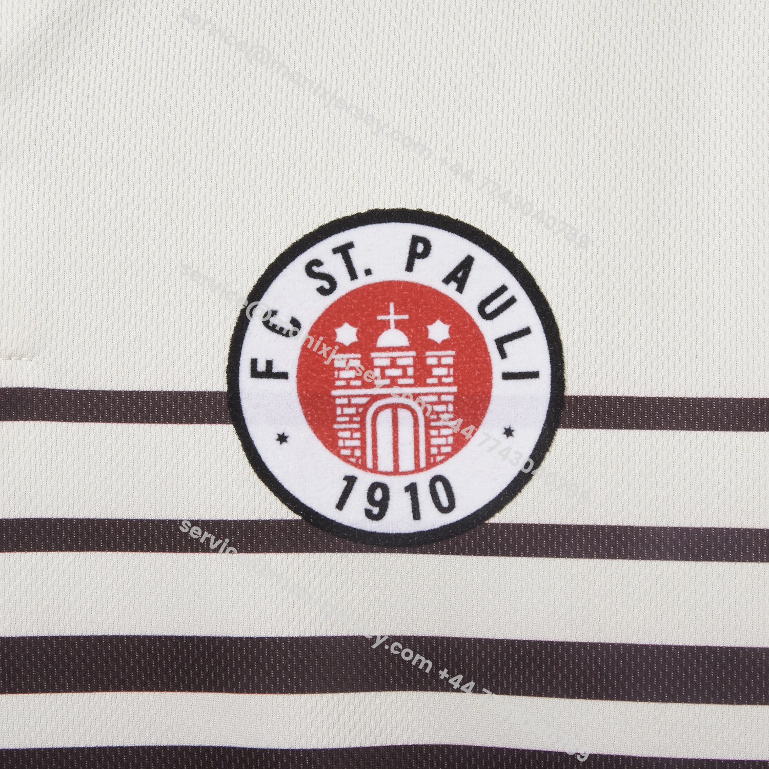 ManixJersey.com | Retro St. Pauli 1997-98 Home Jersey -Customize Name, Number and Patch | Worldwide Shipping