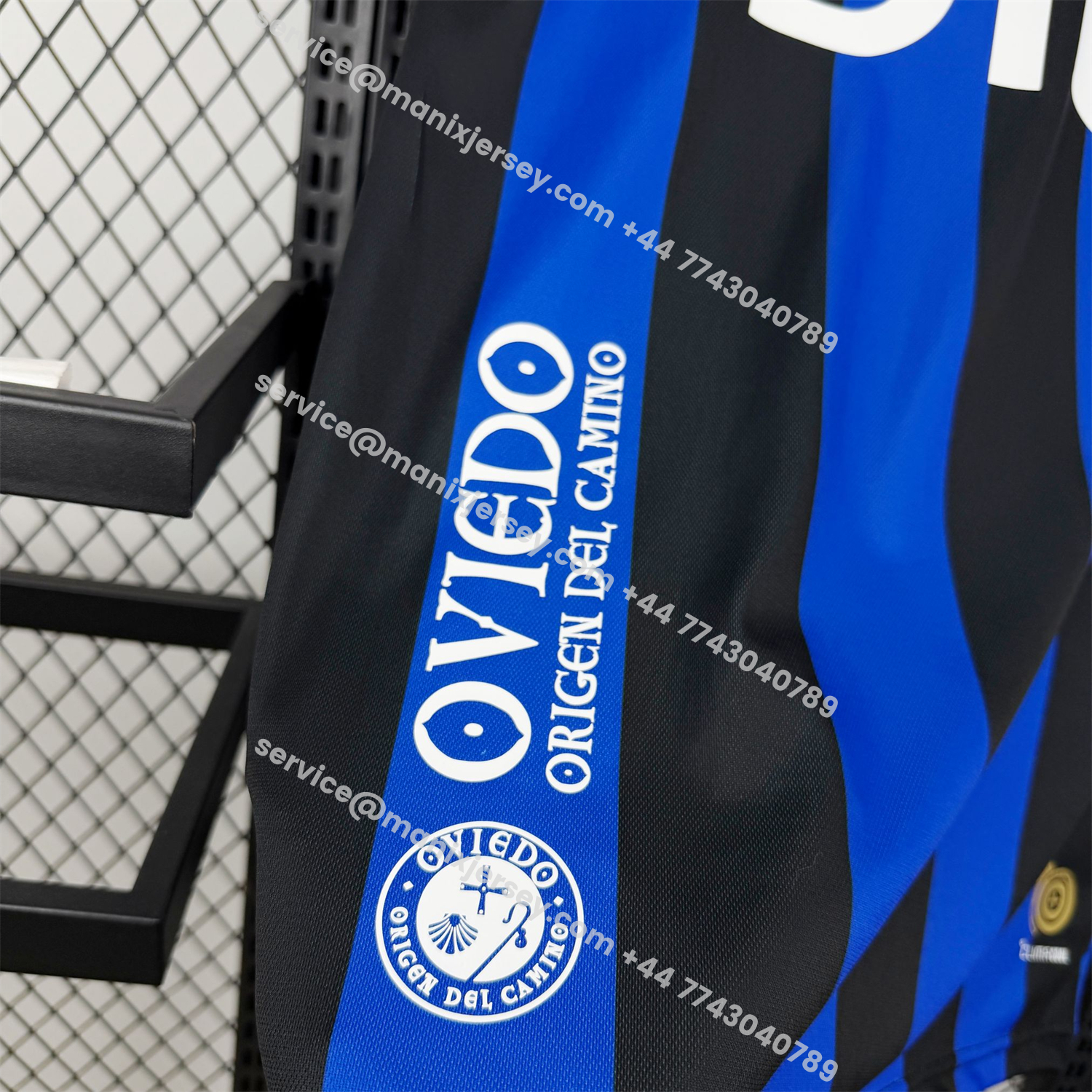 Real Oviedo 25-26 Deep Black With Royal Blue 100th Anniversary Jersey - Fans Version:football jersey mysite: unitedjerseyfootball 邓江浪:football
