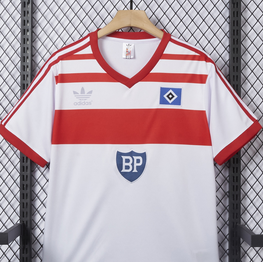 ManixJersey.com | Retro Hamburger SV 1982-83 Champion Home Jersey -Customize Name, Number and Patch | Worldwide Shipping