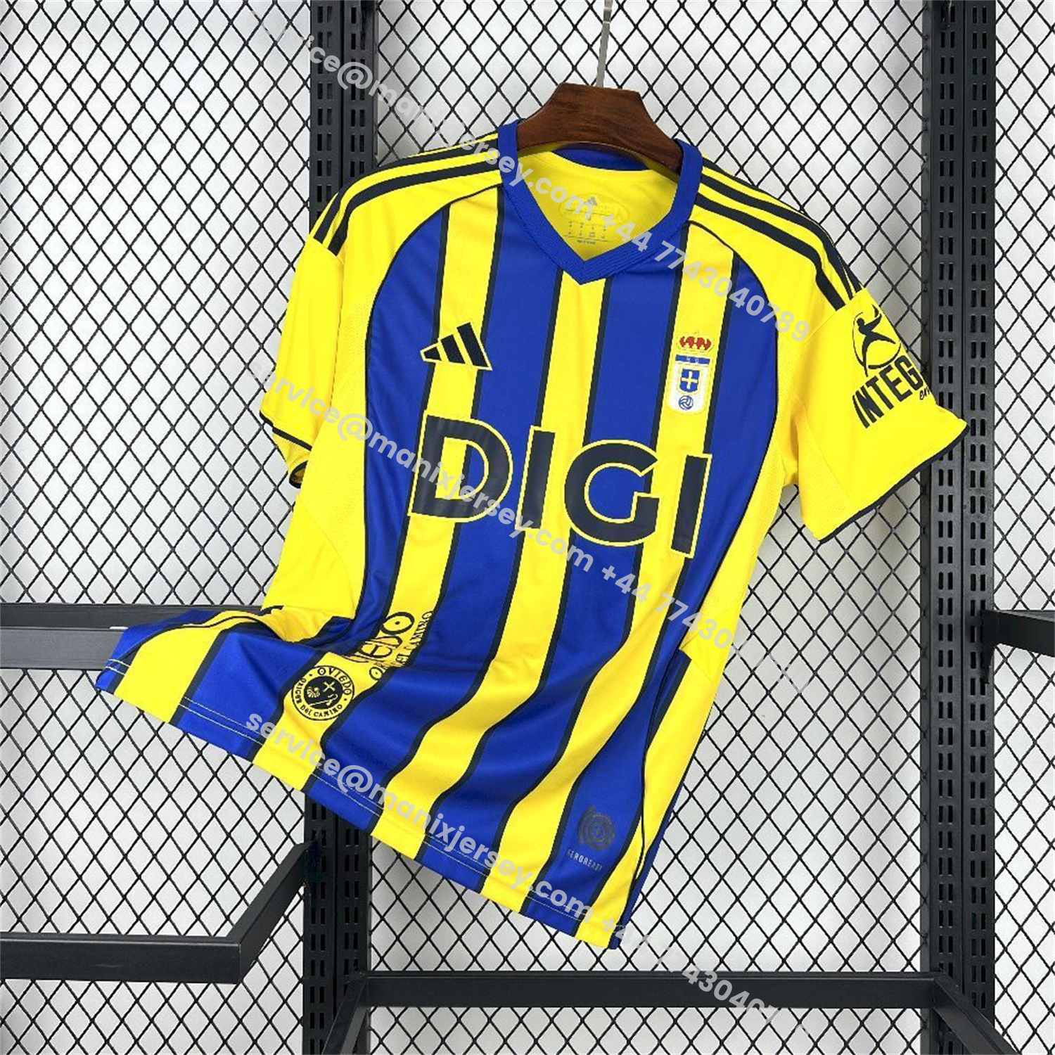 ManixJersey.com | Oviedo 25-26 Away Jersey - Fans Version -Customize Name, Number and Patch | Worldwide Shipping
