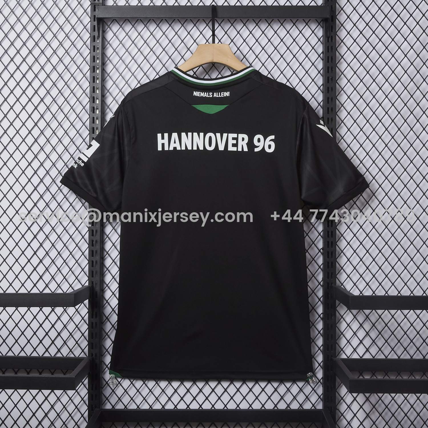 ManixJersey.com | Hannover 96 25-26 Away Jersey - Fans Version -Customize Name, Number and Patch | Worldwide Shipping