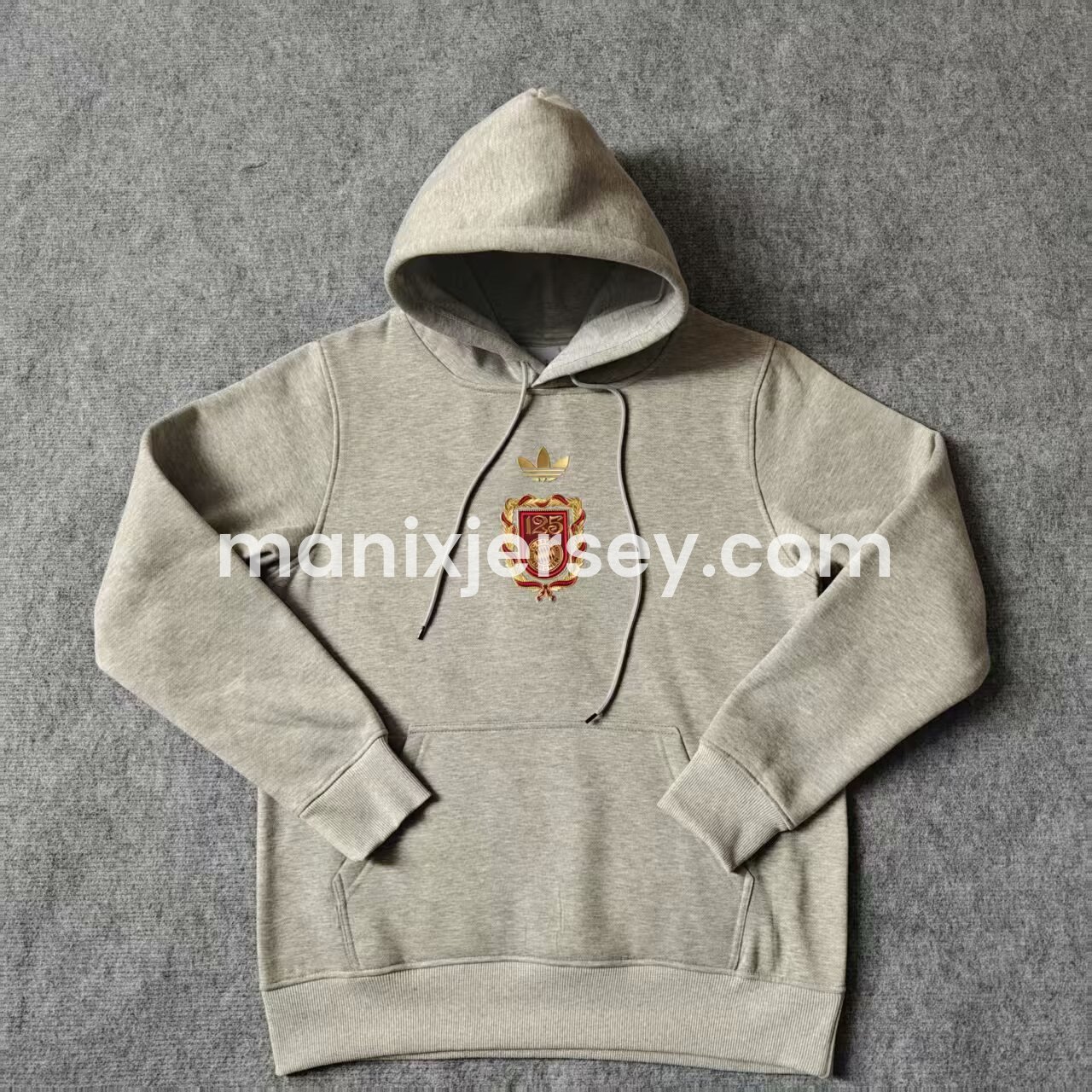 ManixJersey.com | Bayern Munich 2025 125th Anniversary Unisex Pullover Hoodie -Customize Name, Number and Patch | Worldwide Shipping