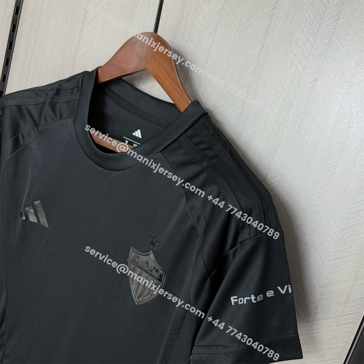 ManixJersey.com | Women's Atletico Mineiro 25-26 Black Special Unsponsored Jersey -Customize Name, Number and Patch | Worldwide Shipping