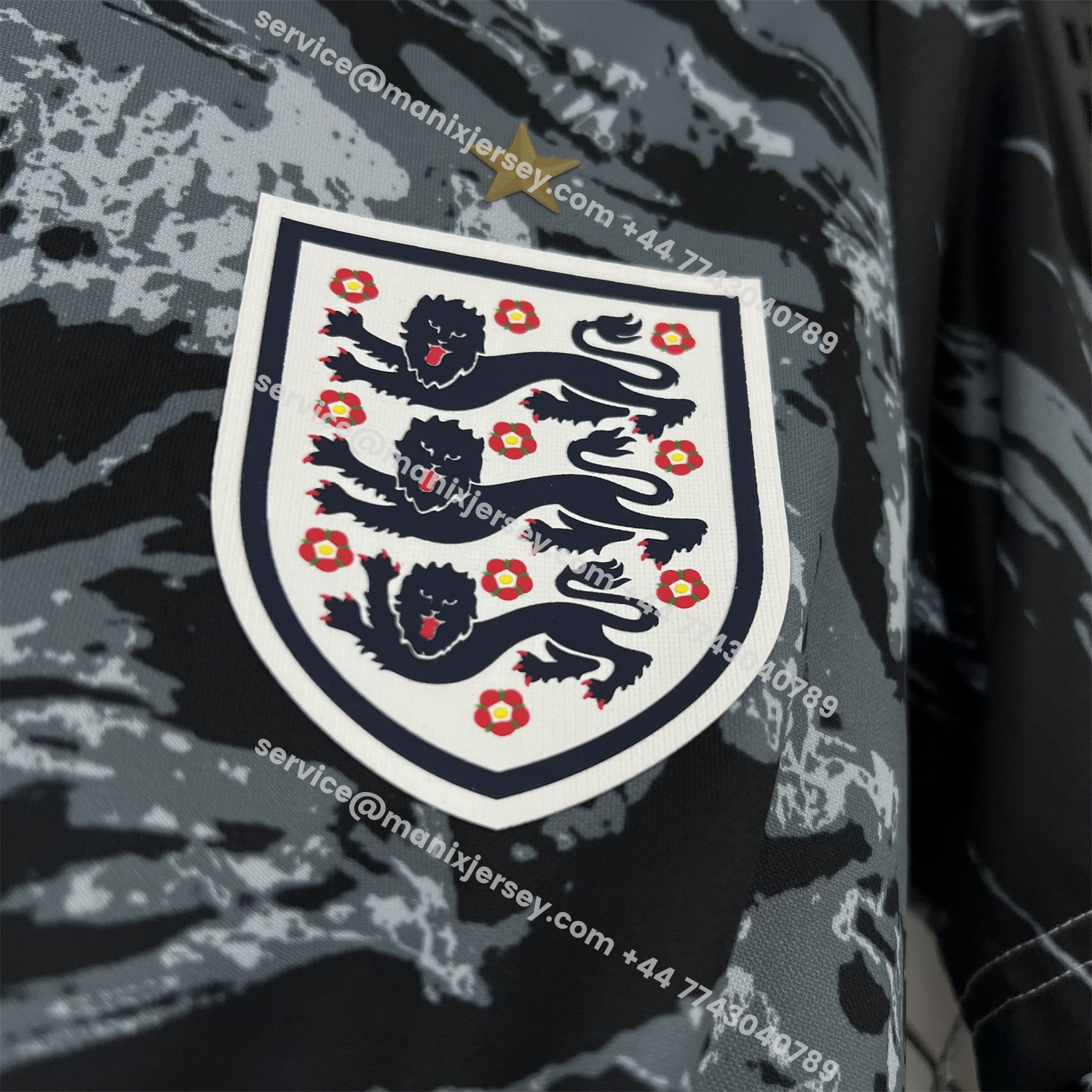 England 2026 Black With Gray And White Abstract Swirls Special Edition Jersey - Fans Version:football jersey mysite: unitedjerseyfootball 邓江浪:football