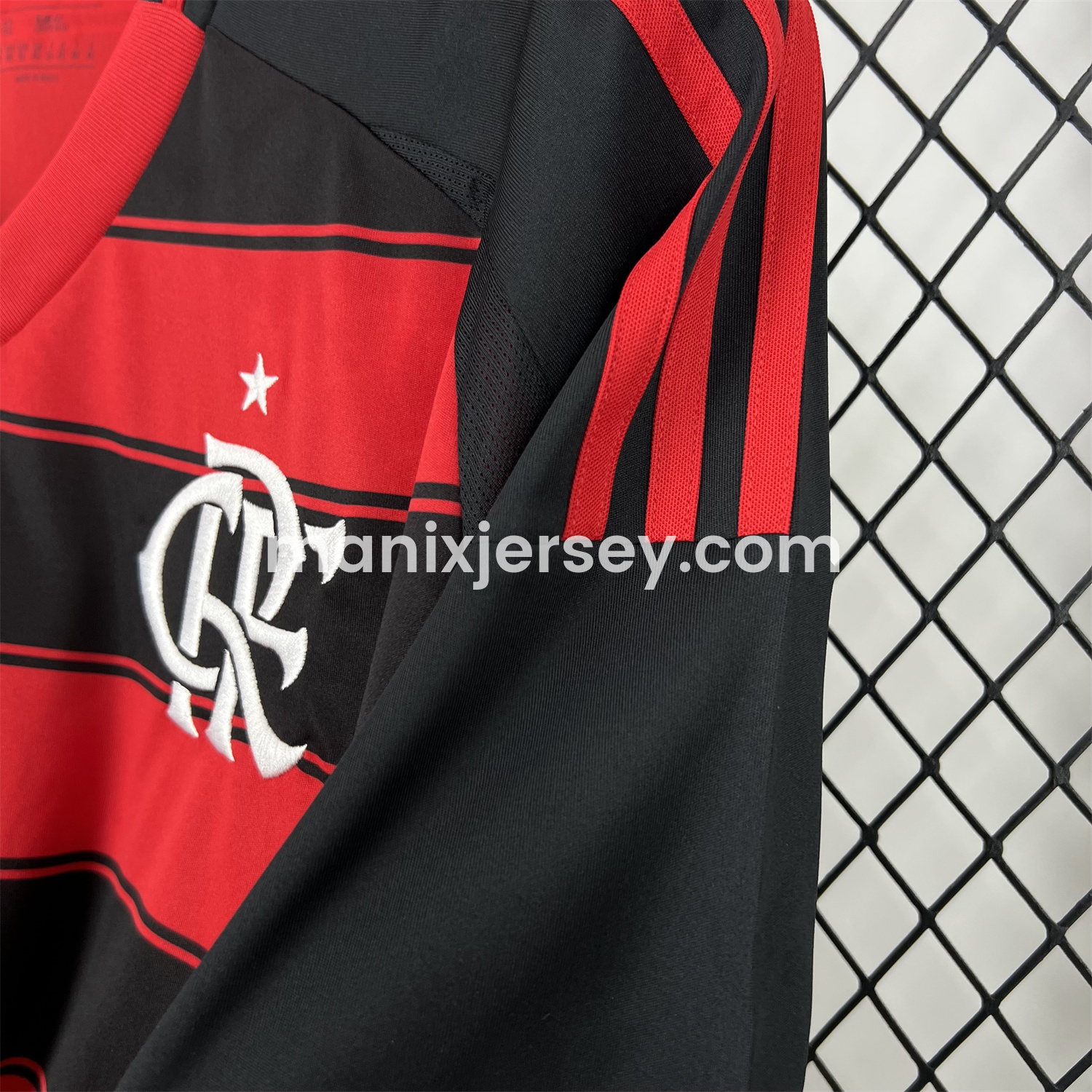 ManixJersey.com | Flamengo 25-26 Home Unsponsored Jersey - Fans Version -Customize Name, Number and Patch | Worldwide Shipping