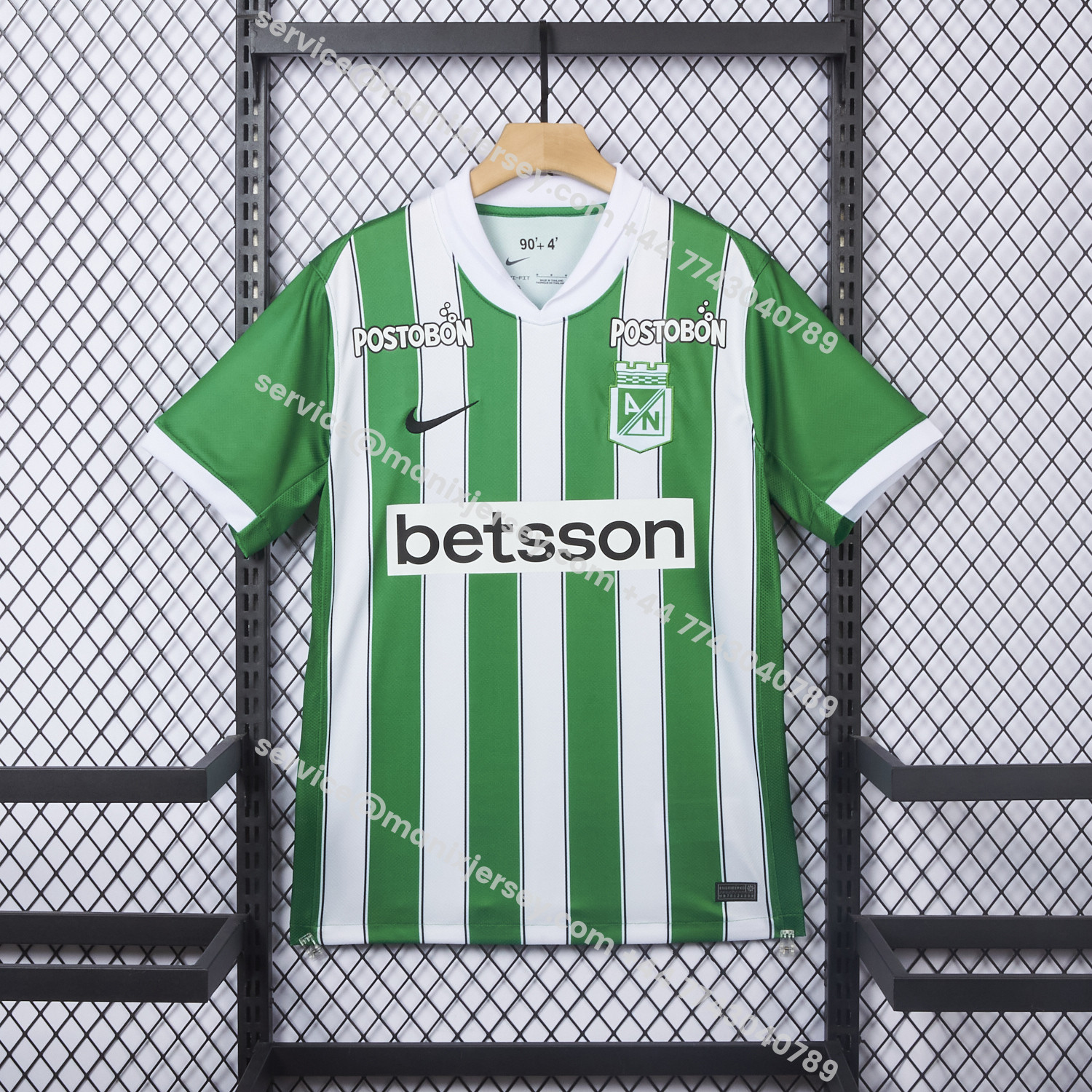 ManixJersey.com | Atlético Nacional 2026 Home Jersey - Fans Version -Customize Name, Number and Patch | Worldwide Shipping