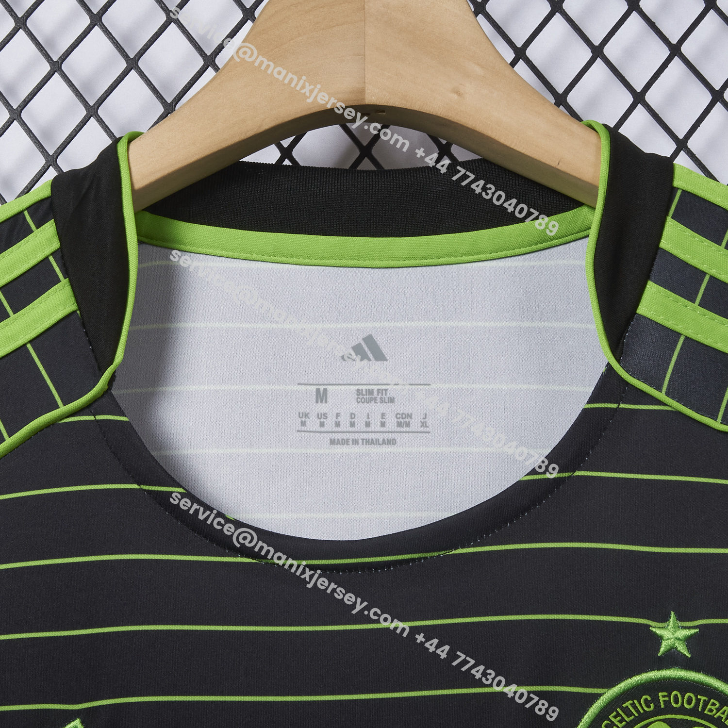 ManixJersey.com | Celtic 25-26 Away Green Jersey - Fans Version -Customize Name, Number and Patch | Worldwide Shipping