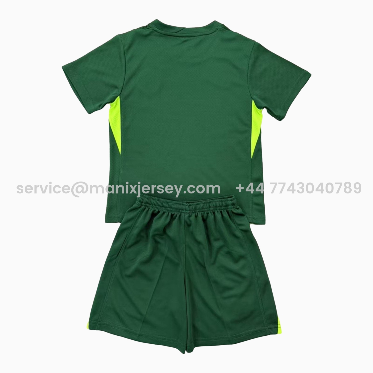 ManixJersey.com | Wolfsburg 25-26 Home Kids Kit -Customize Name, Number and Patch | Worldwide Shipping