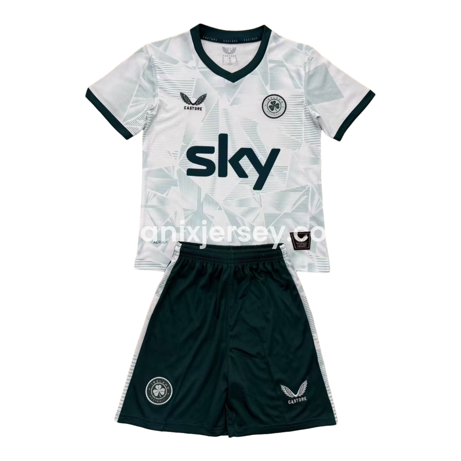 ManixJersey.com | Ireland 25-26 Away Men's Adult Jersey Set - Fans Version -Customize Name, Number and Patch | Worldwide Shipping